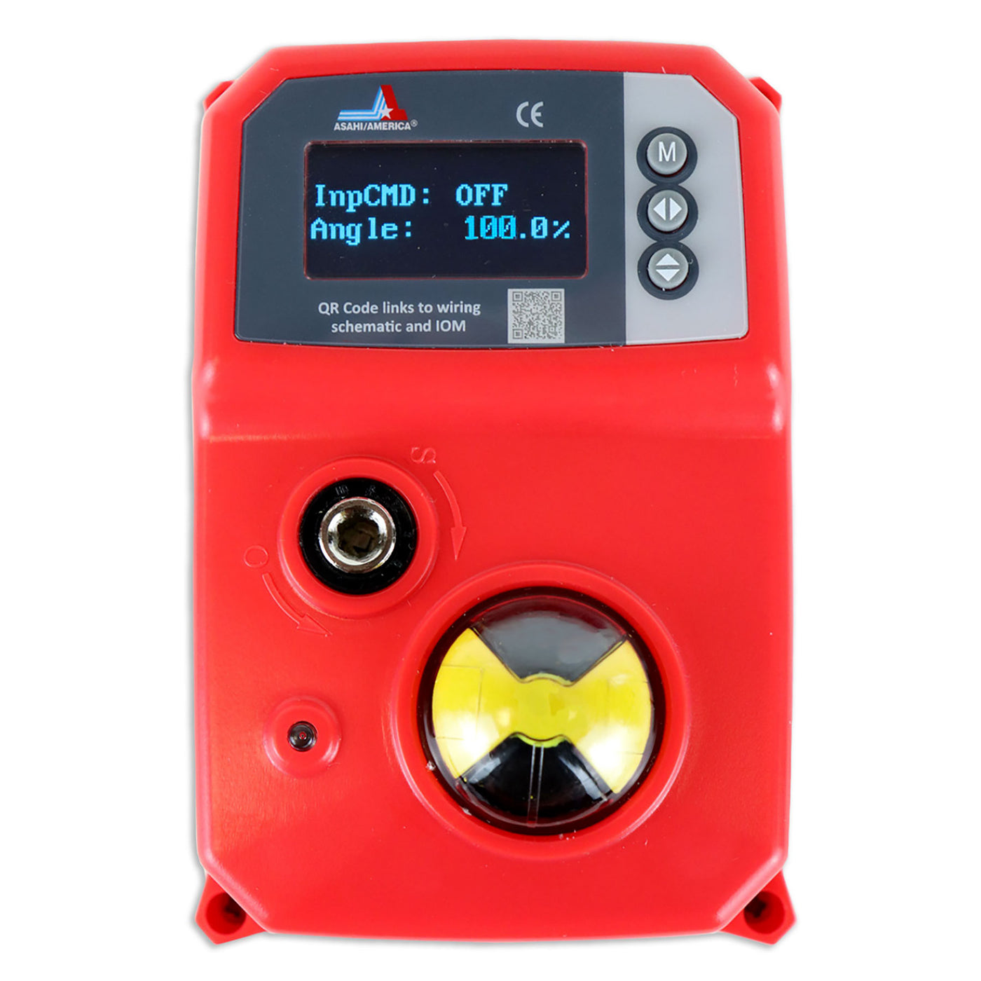 Asahi Series 19 SAV Electric Actuator Top View