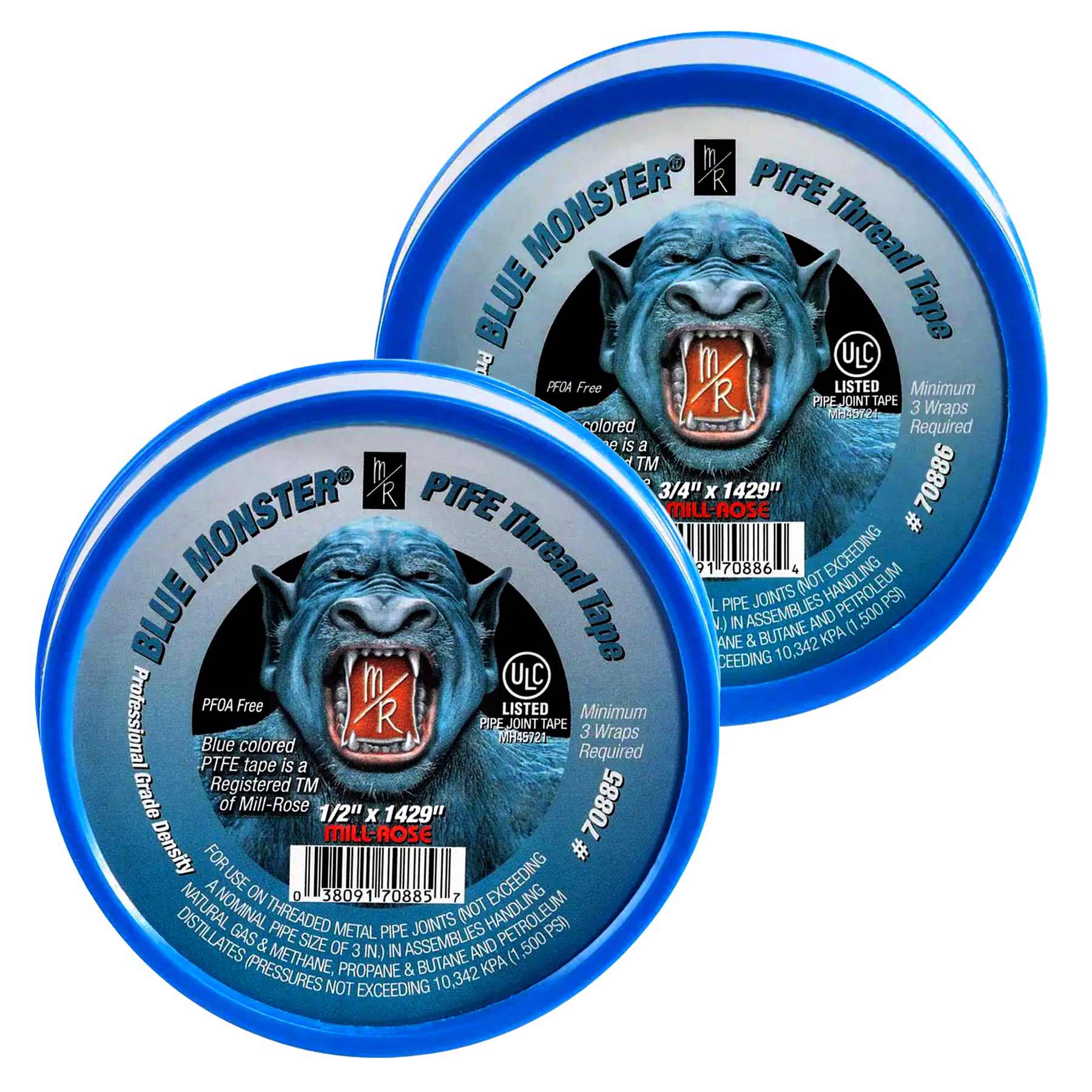 Blue Monster Industrial PTFE Thread Seal Tape