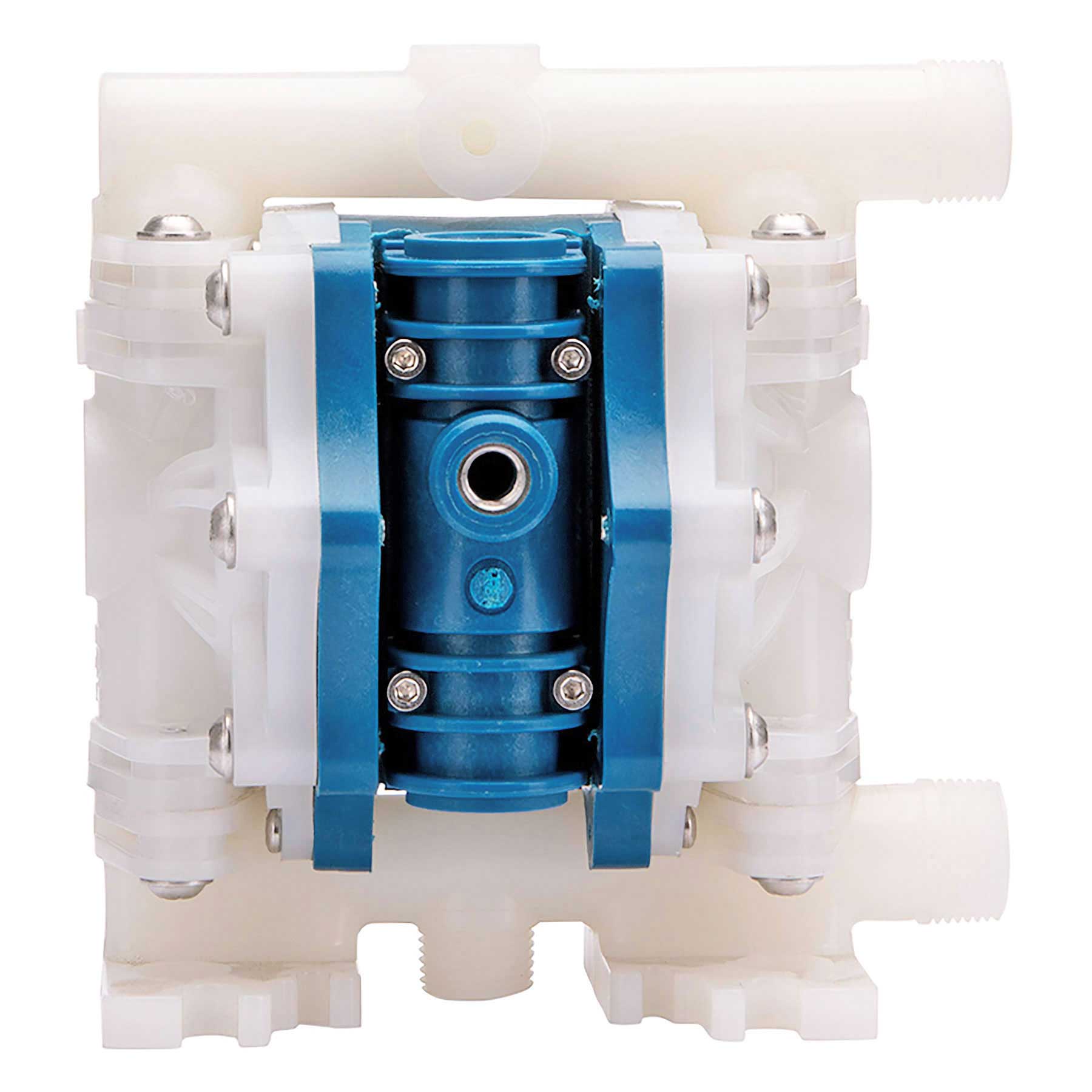 FTI Air Model FT025 Polypropylene 1/4 in. Non-Metallic Diaphragm Pump