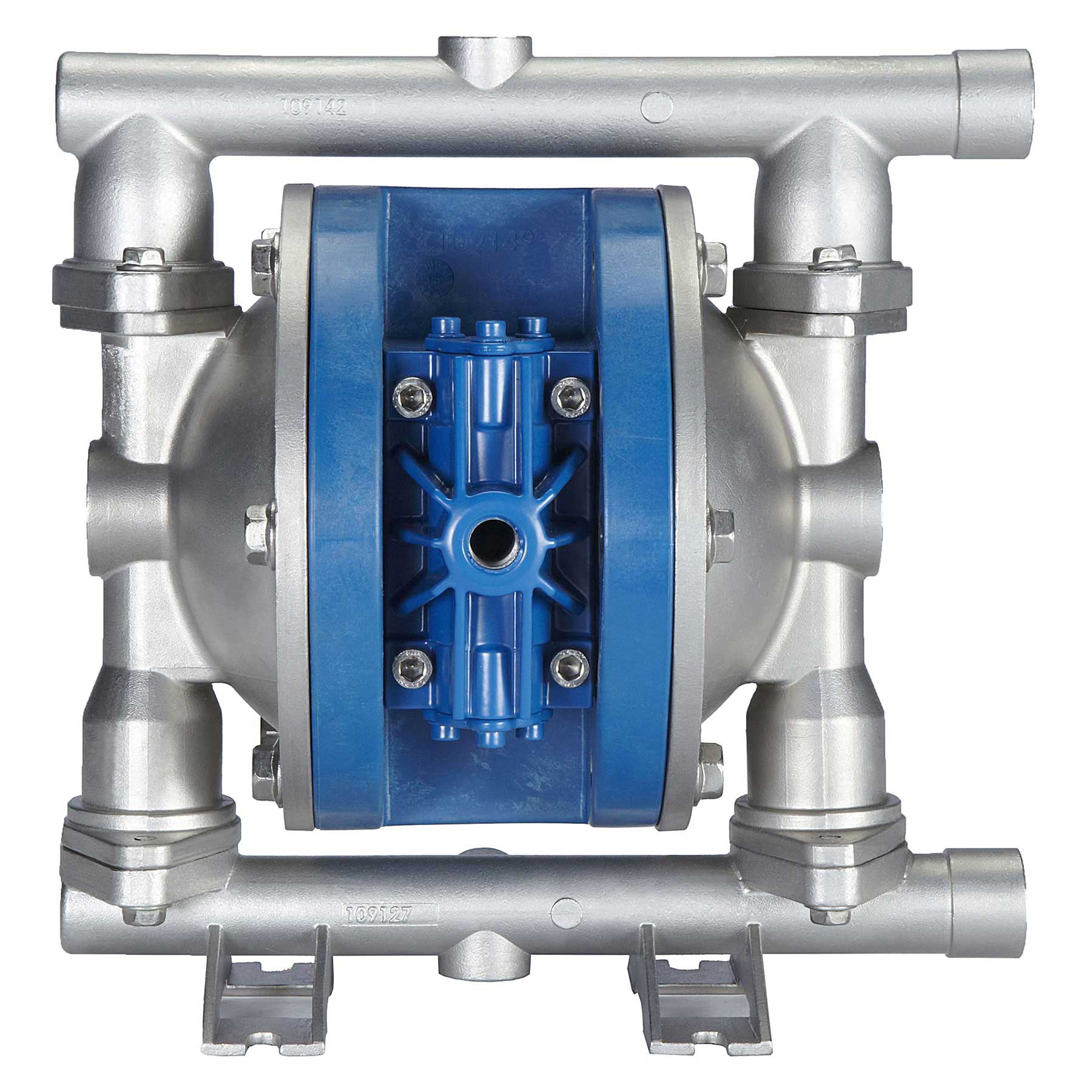 FTI Air FDA Compliant AODD 316L Stainless Steel Metallic Diaphragm Pump