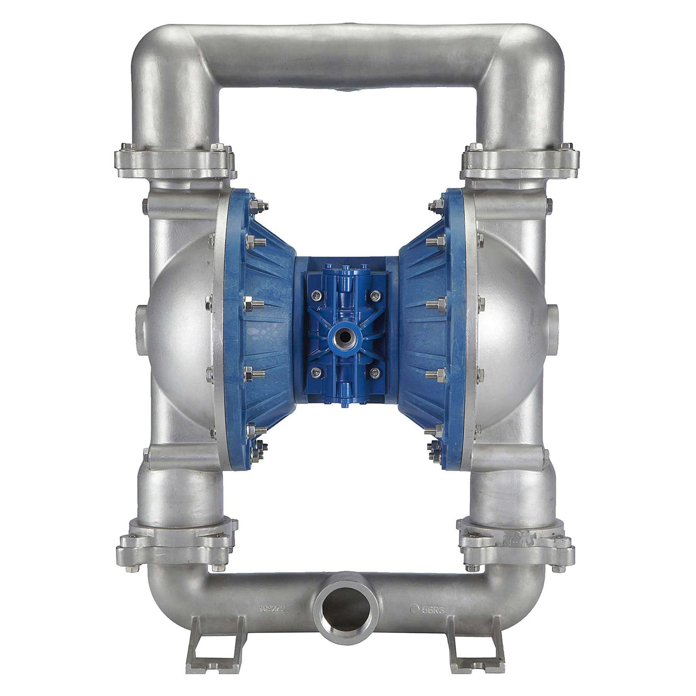 FTI Air FDA Compliant AODD 316L Stainless Steel Metallic Diaphragm Pump