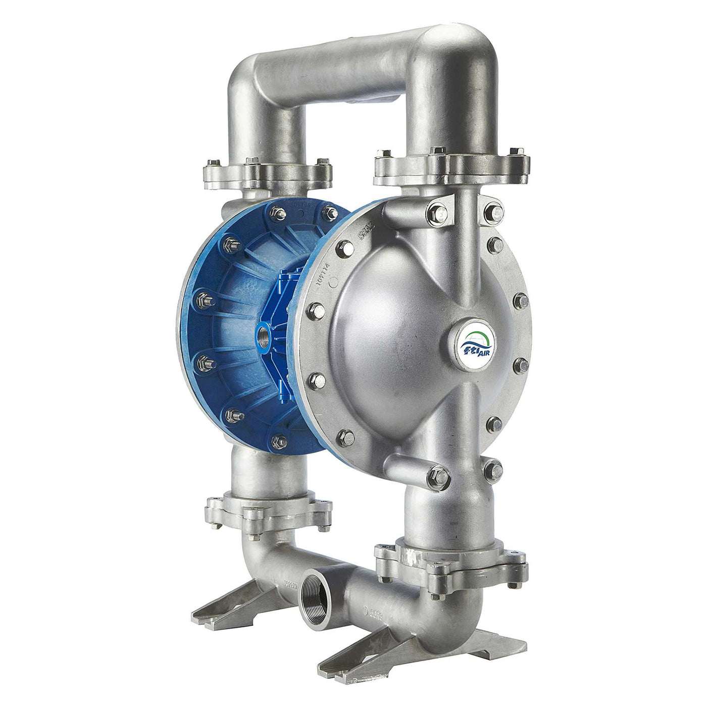 FTI Air FDA Compliant AODD 316L Stainless Steel Metallic Diaphragm Pump