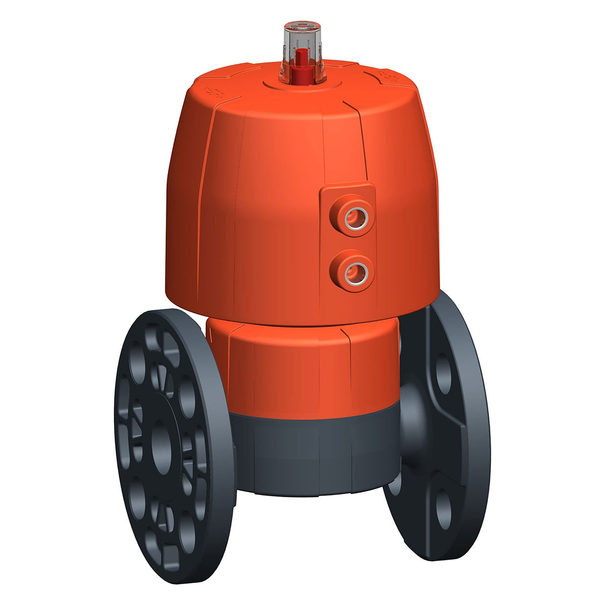 GF 3 Inch PVC Type 025 Flanged Diaphragm Valve