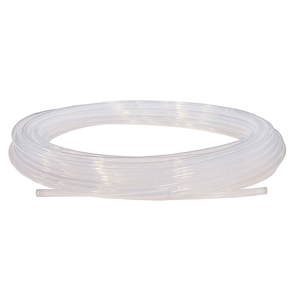 Newage PTFE FEP Clear Chemical Tubing, 1/16 in. to 1/4 in. Size, 50 ft. Roll