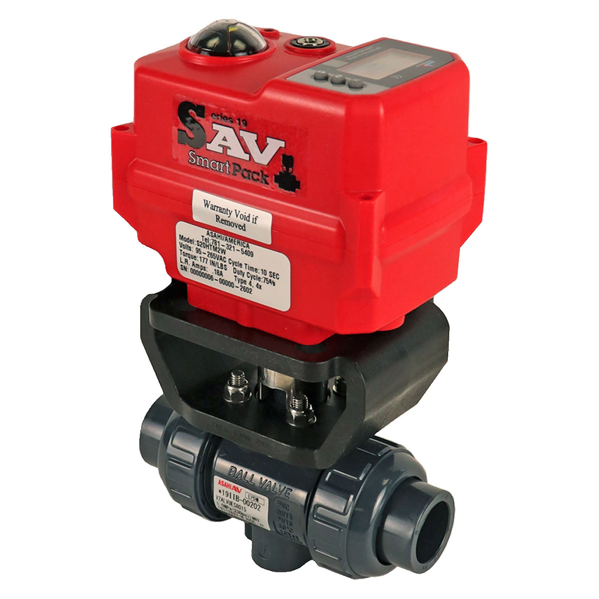 Asahi Series 19 SAV Electric Actuated Type-21A Ball Valve