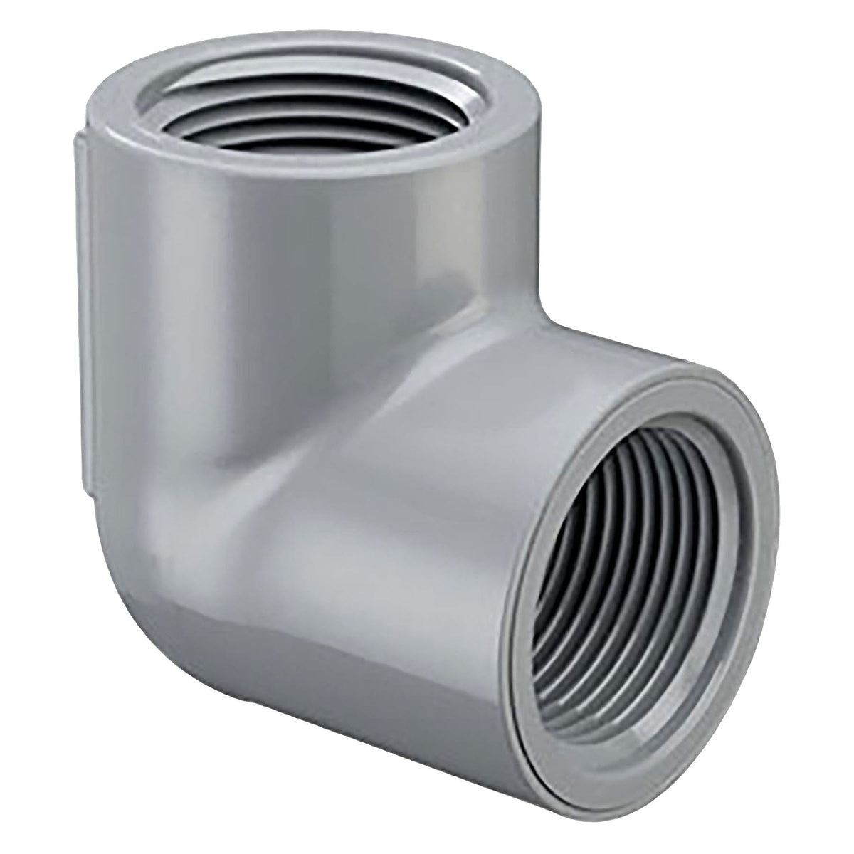 Spears CPVC Schedule 80, 90 Degree Elbow, Threaded, 1/4 in. to 4 in. Sizes