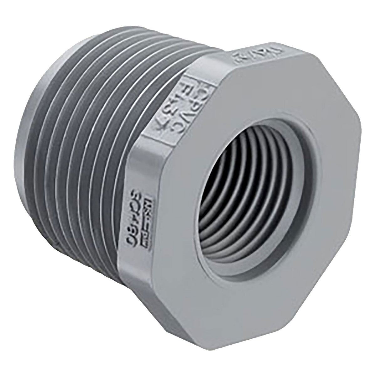 Spears CPVC Schedule 80, Reducing Bushing, MPT x FPT, 1/4 in. to 6 in. Sizes