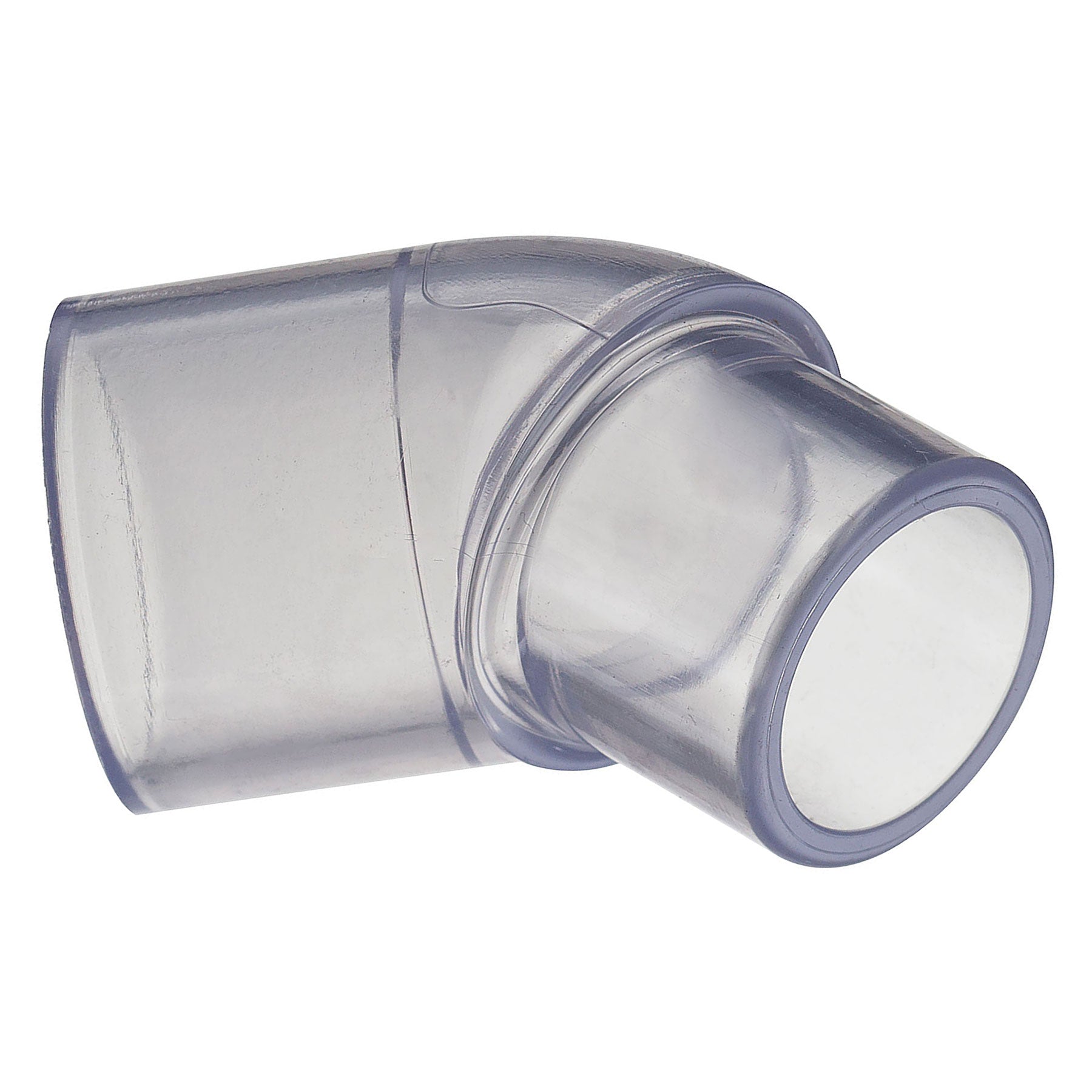 Spears 45 Degree Street Elbow Clear PVC 1/2 to 4 in. Spigot x Socket Schedule 40