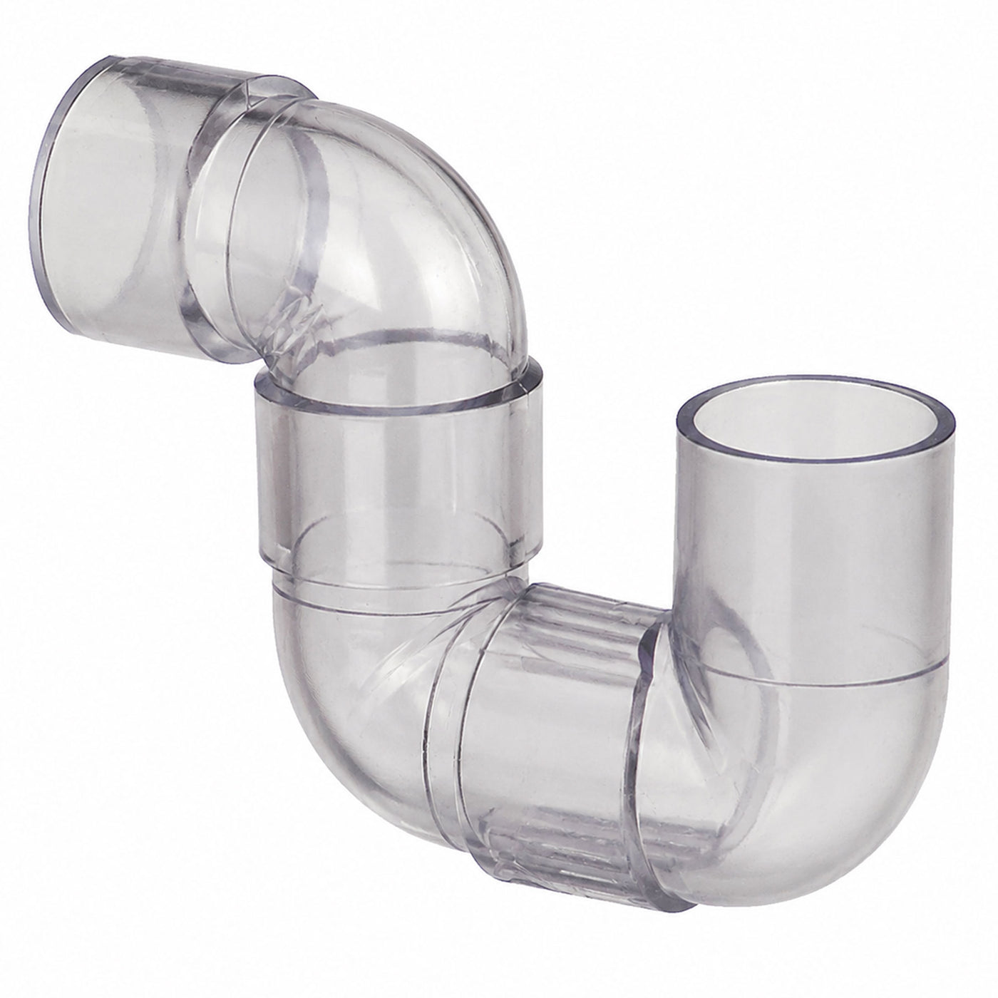 GF Harvel P-Trap Clear PV 1/2 to 2 1/2 in. Socket Schedule 40