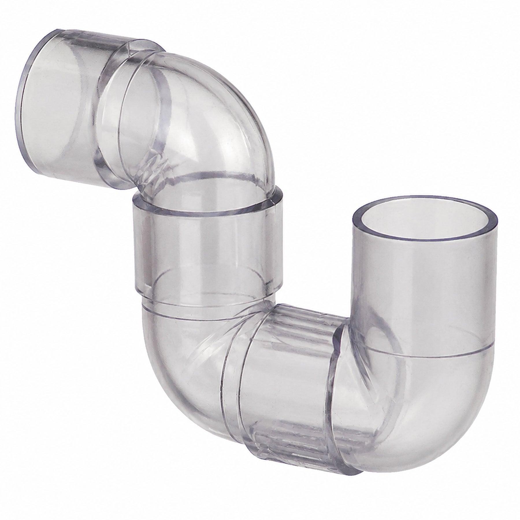 GF Harvel P-Trap Clear PV 1/2 to 2 1/2 in. Socket Schedule 40