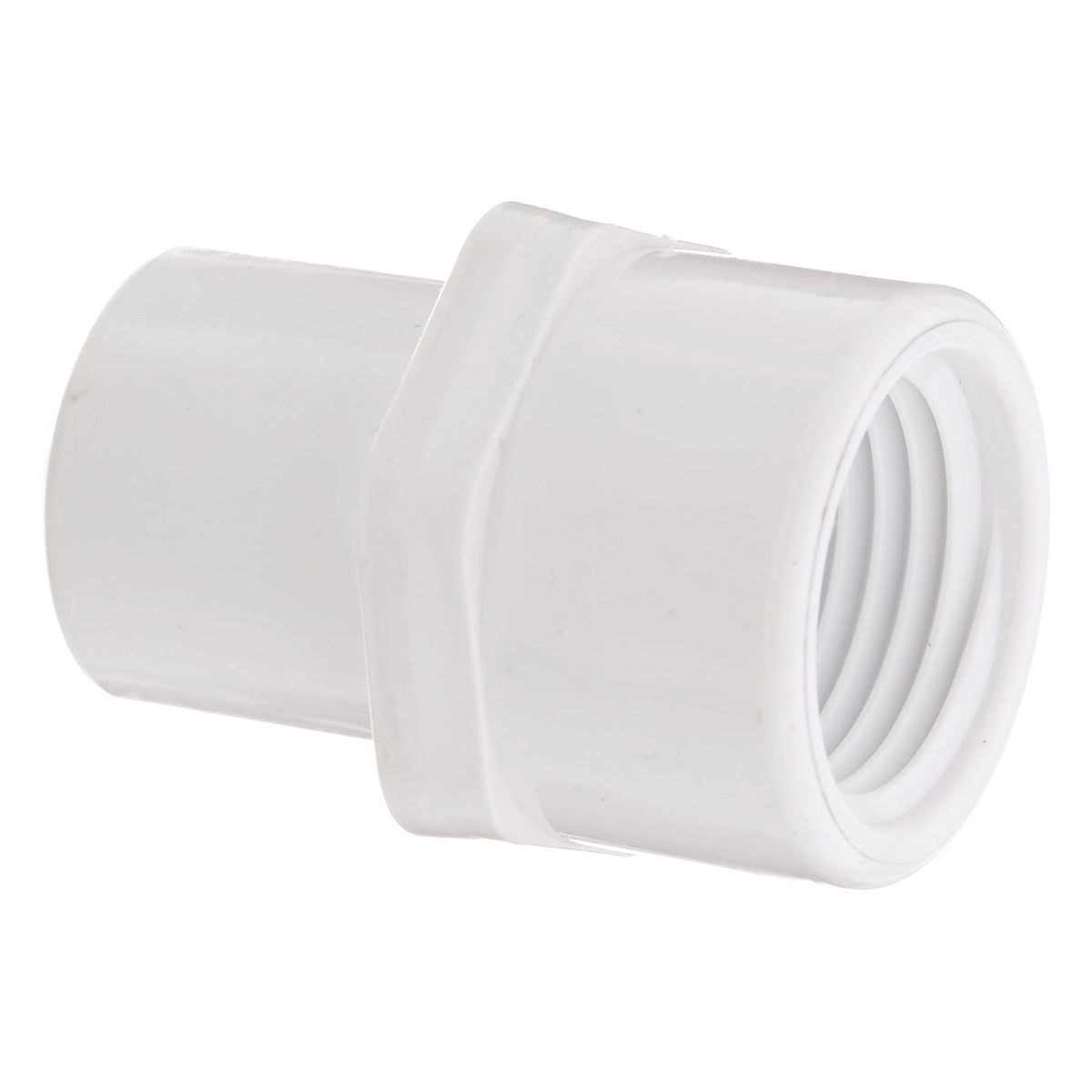 Lasco PVC Schedule 40, White, Adapter, Spigot x FPT, 1/2 in. to 2 in. Sizes