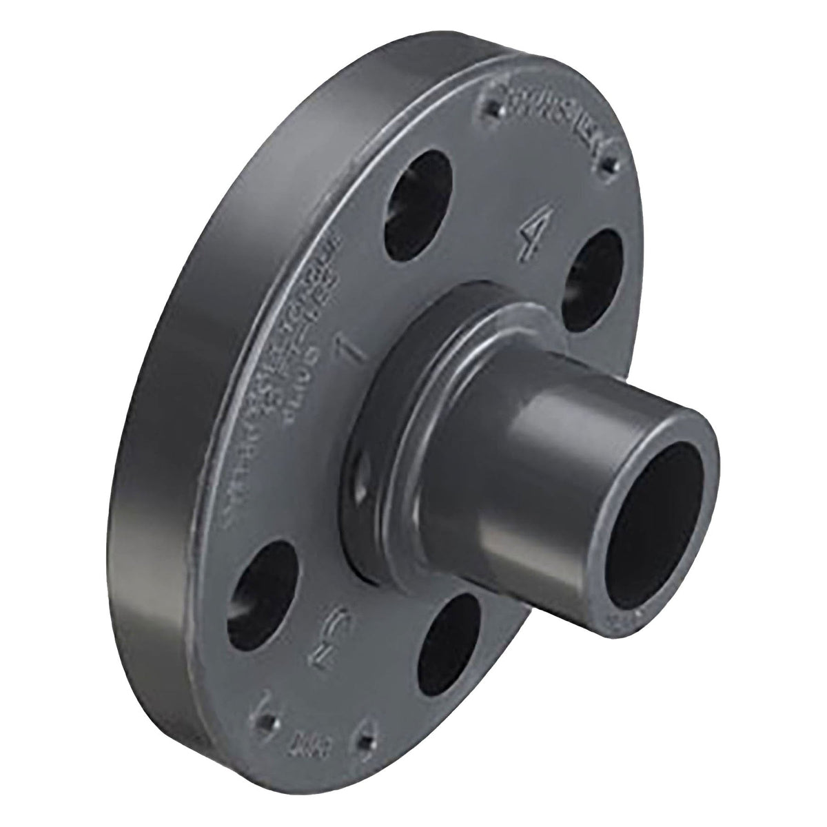 Spears PVC Schedule 80, Vanstone Flange, Spigot, 1/2 in. to 12 in. Sizes