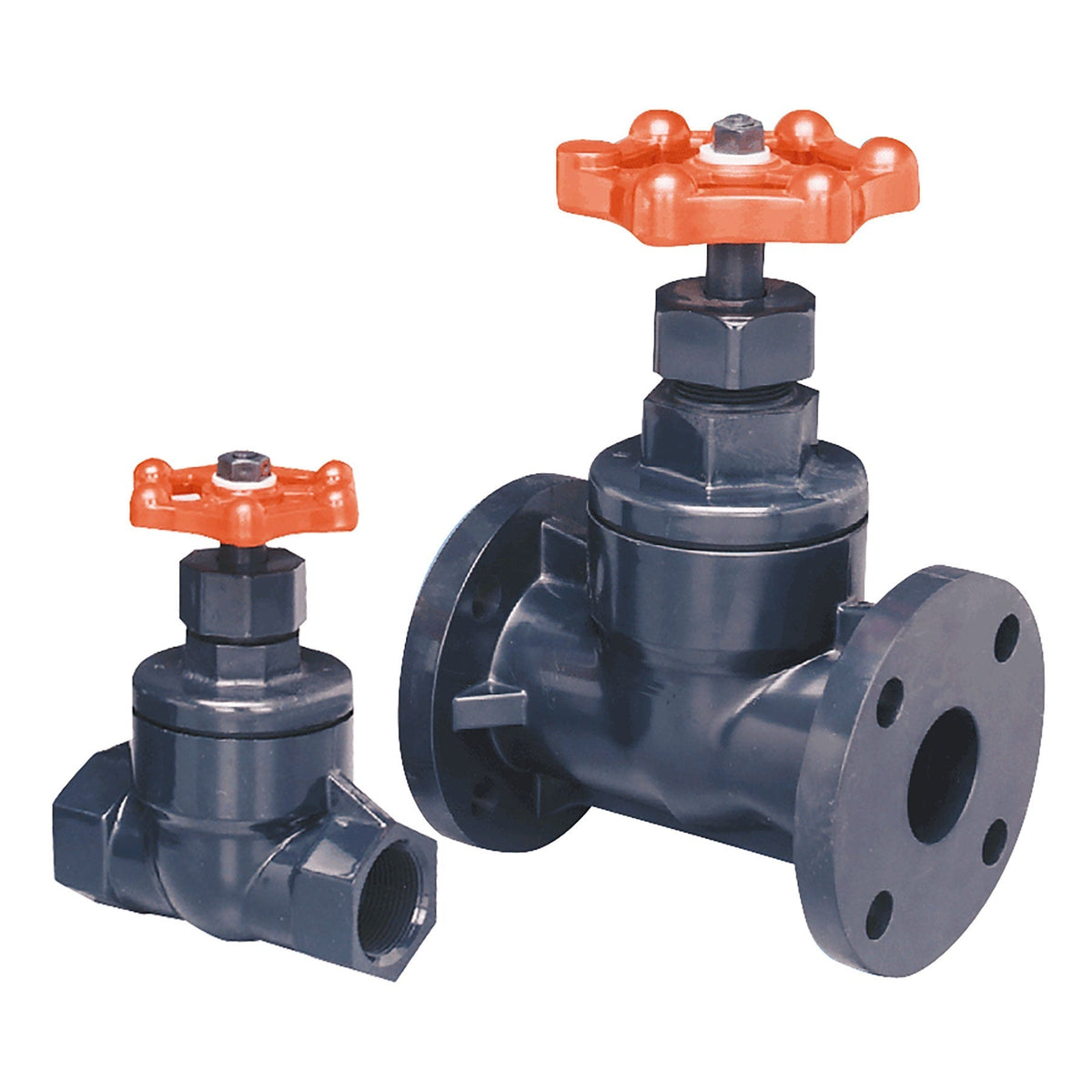 Asahi 1260-005 PVC Globe Valve 1/2 to 4 in.