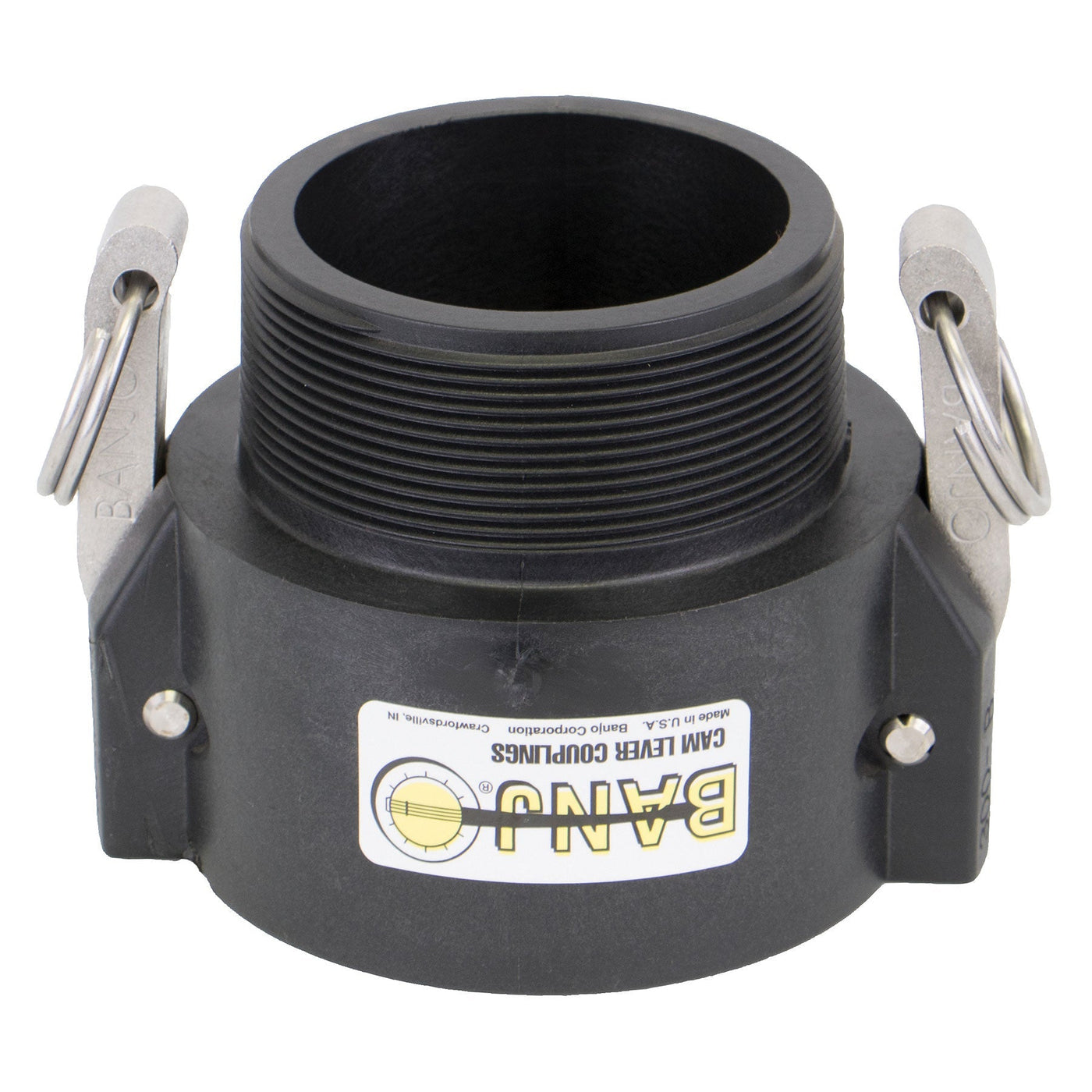 Banjo 150B Polypropylene Type B Female Coupler x MPT 1/2 in. to 4 in. Sizes