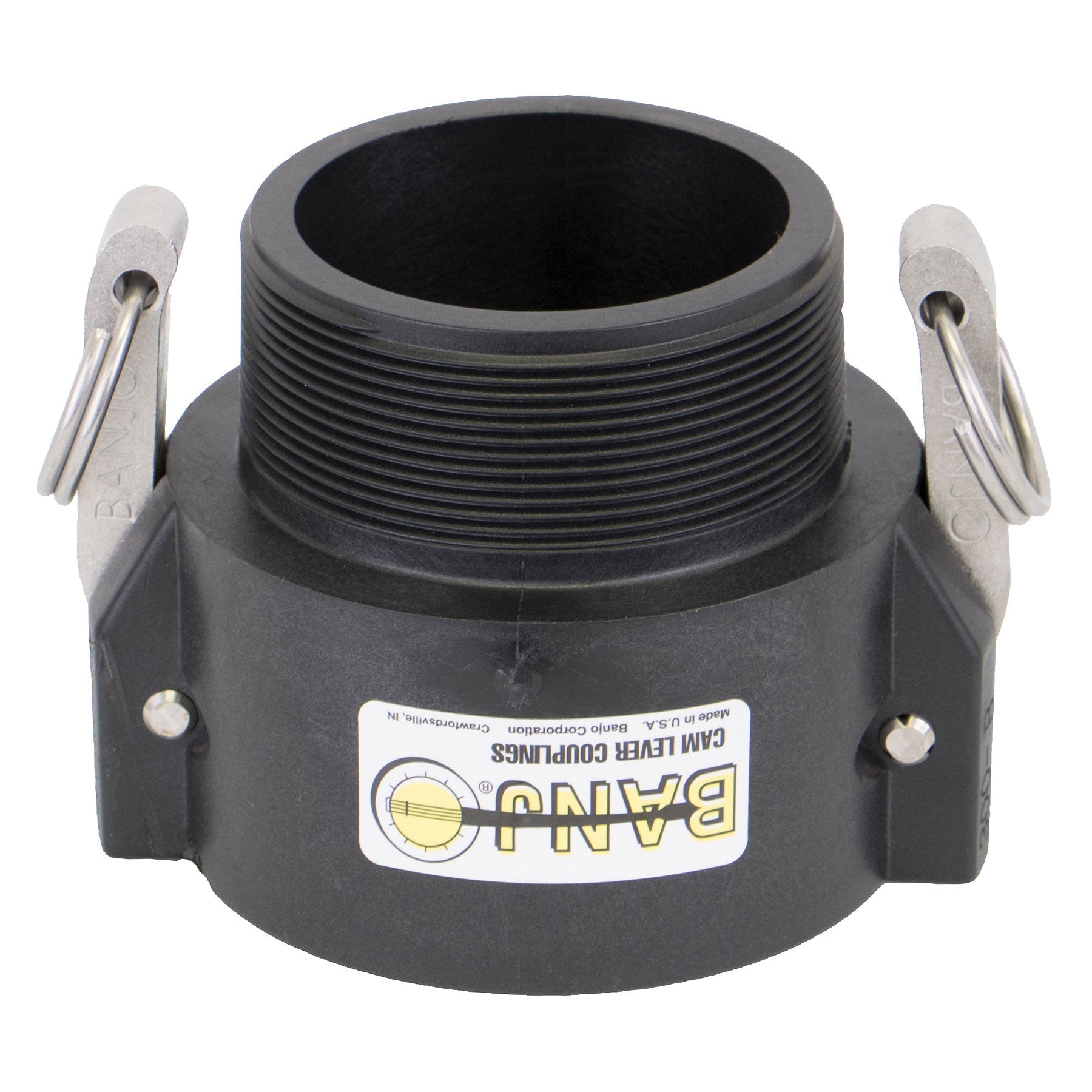 Banjo 150B Polypropylene Type B Female Coupler x MPT 1/2 in. to 4 in. Sizes