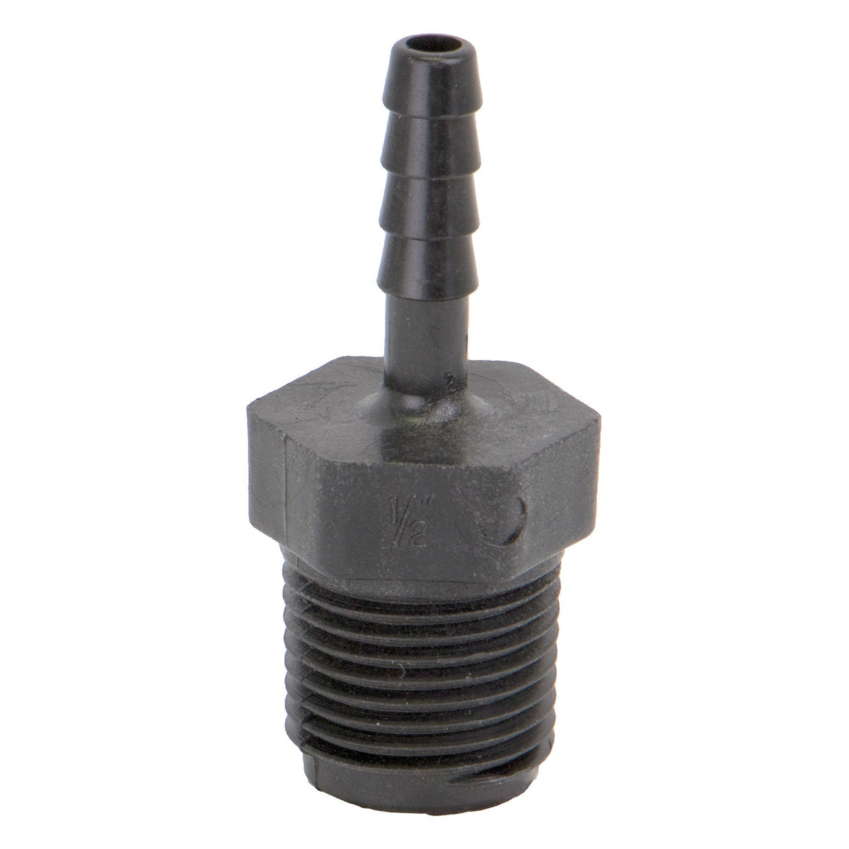 Banjo HB038 Polypropylene Straight Hose Barb MPT X HB 1/4 in. to 4 in. Sizes