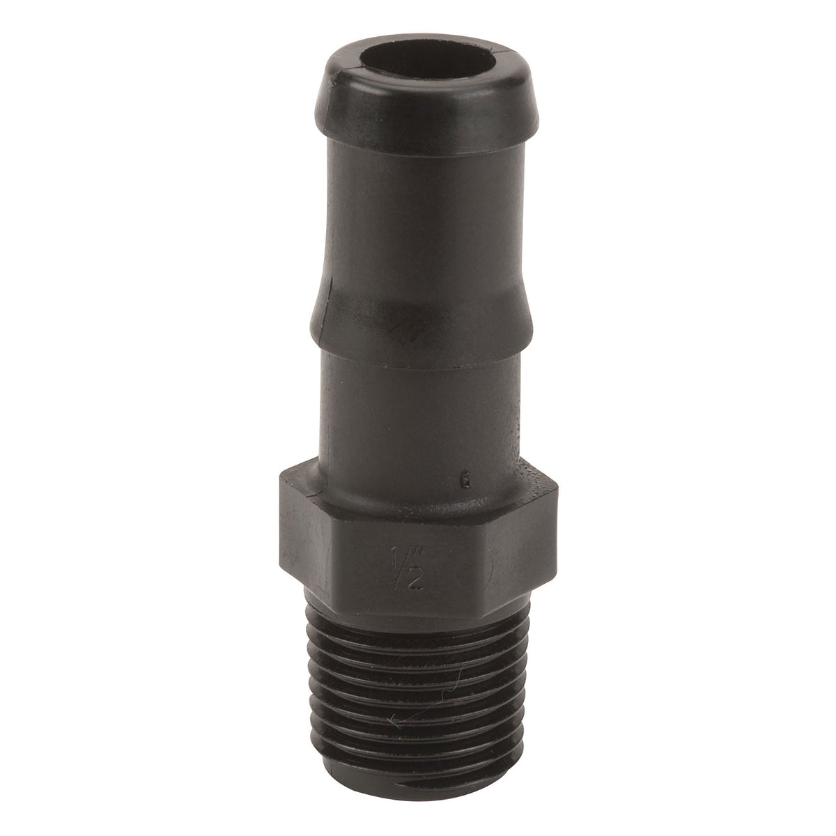 Banjo HB050-038 Polypropylene Straight Hose Barb MPT X HB 1/4 in. to 4 in. Sizes