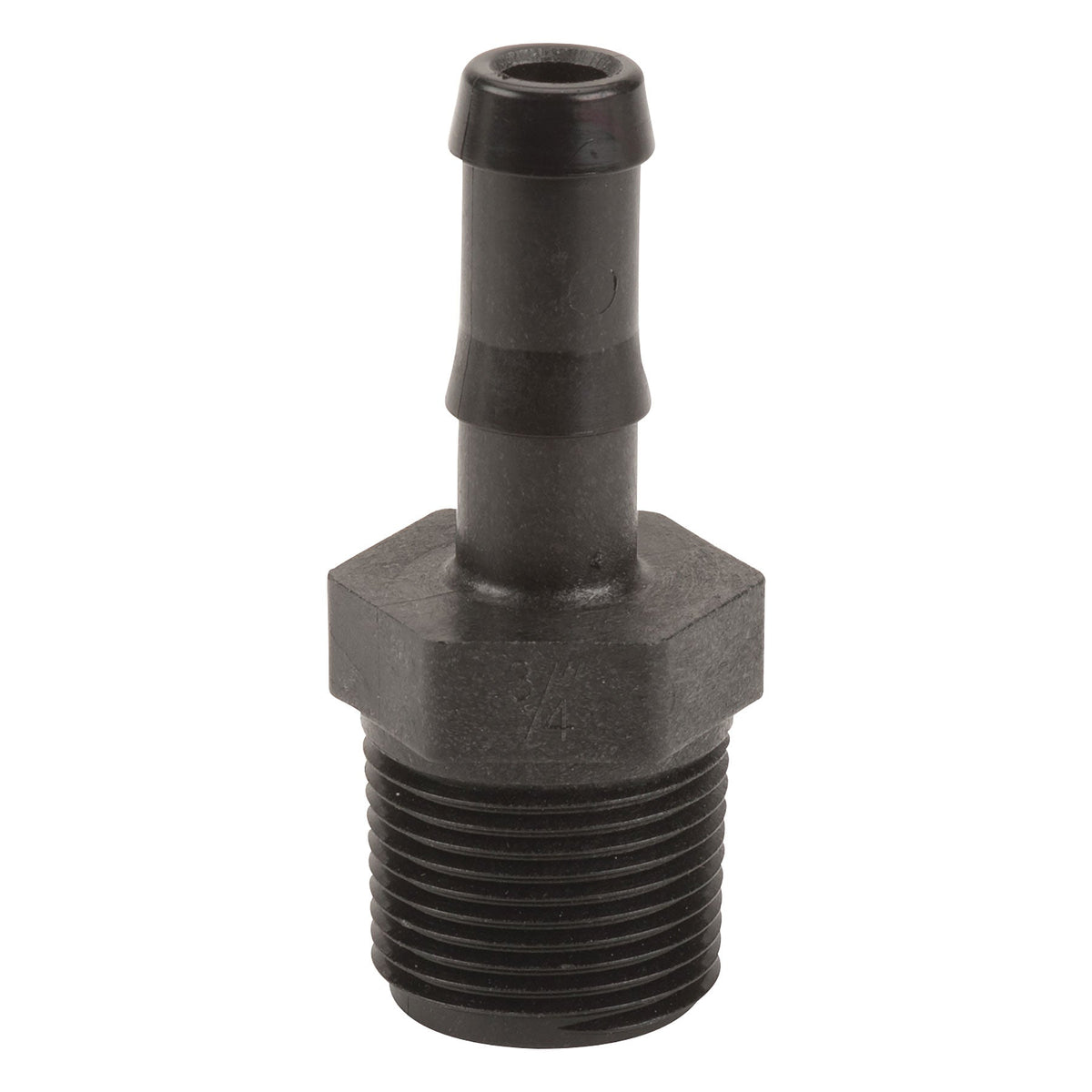 Banjo HB050-075 Polypropylene Straight Hose Barb MPT X HB 1/4 in. to 4 in. Sizes