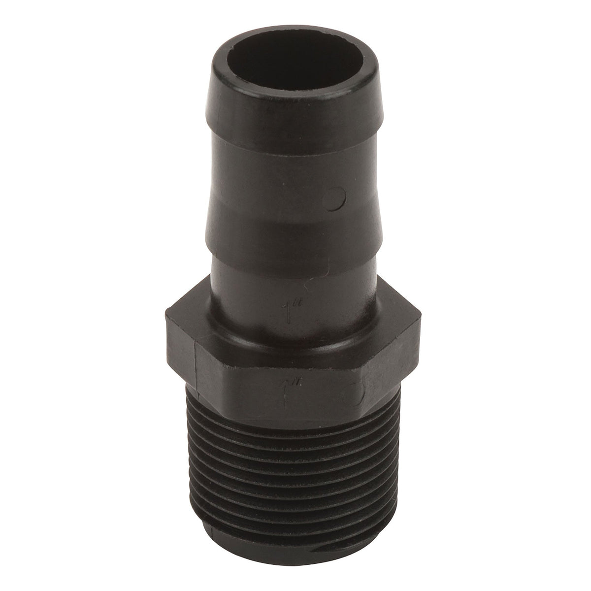 Banjo HB075-100 Polypropylene Straight Hose Barb MPT X HB 1/4 in. to 4 in. Sizes