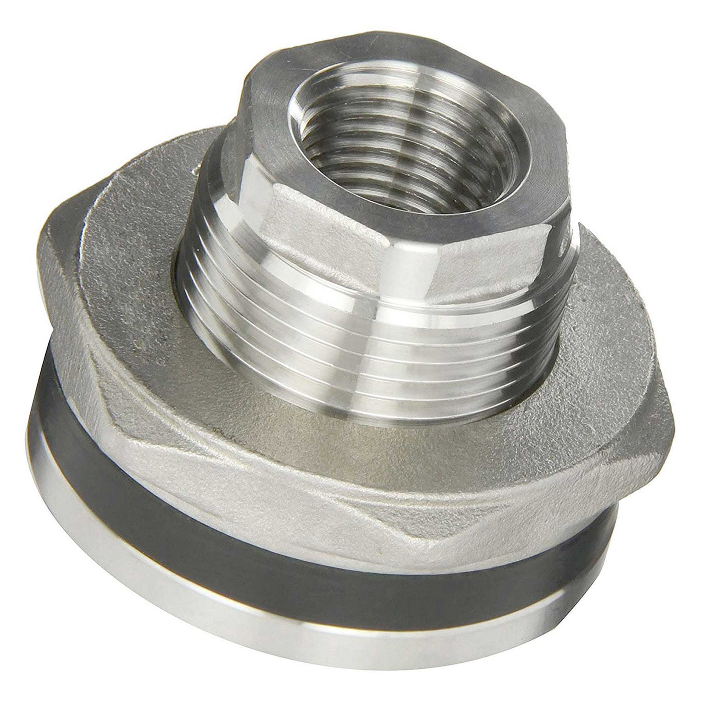 Banjo TF075SS 316 Stainless Steel Bulkhead 3/8 in. to 3 in. Sizes