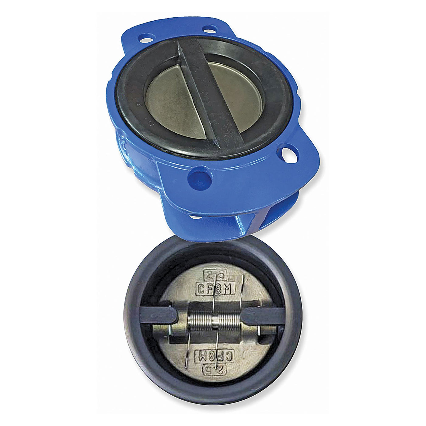 Champion 4CVL15-LSES-P Model CVL Epoxy Coated Dual Disc Wafer Check Valves