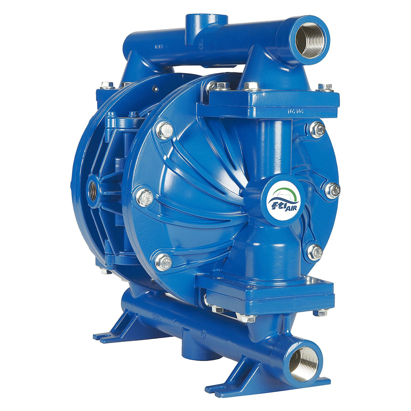 FTI Air Model FT10 Aluminum 1 in. Metallic Diaphragm Pump
