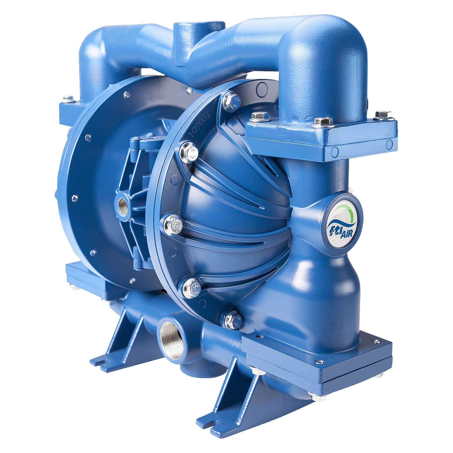 FTI Air Model FT15Z Aluminum 1-1/2 in. Metallic Diaphragm Pump