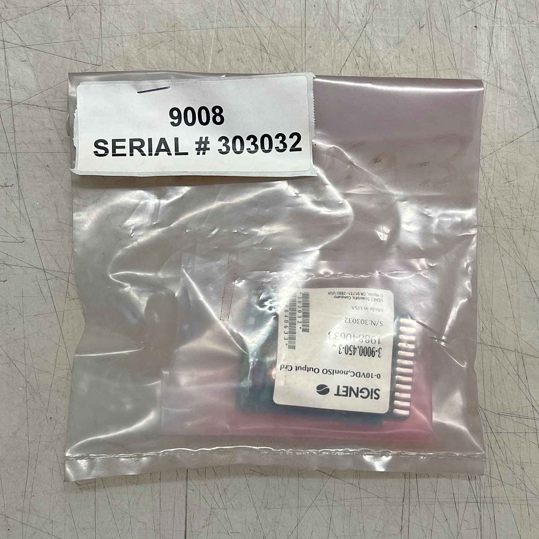 GF Signet CLEARANCE - GF Signet Analog Card - 3-9000.450-3