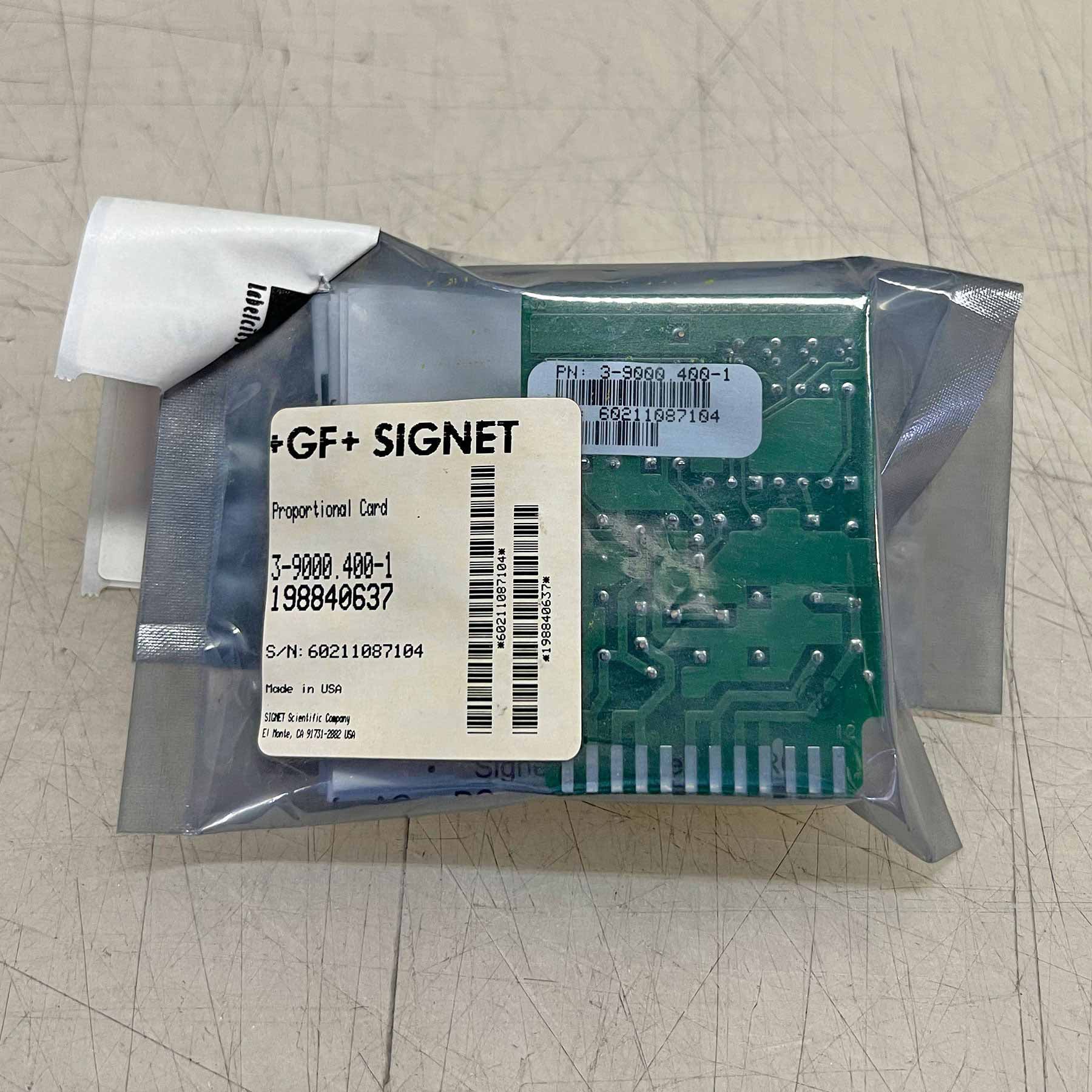 GF Signet CLEARANCE - GF Signet Dual Proportional Alarm Card - 3-9000.400-1