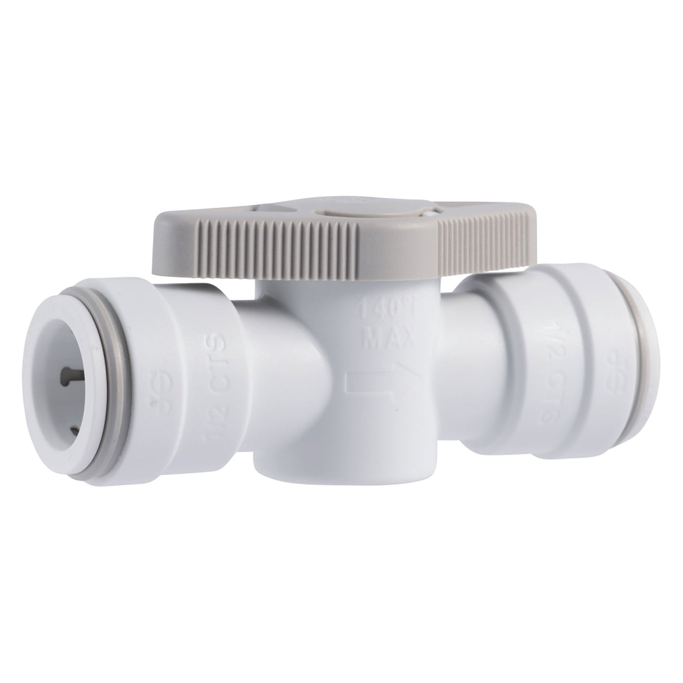 John Guest Straight Shut-Off Valve