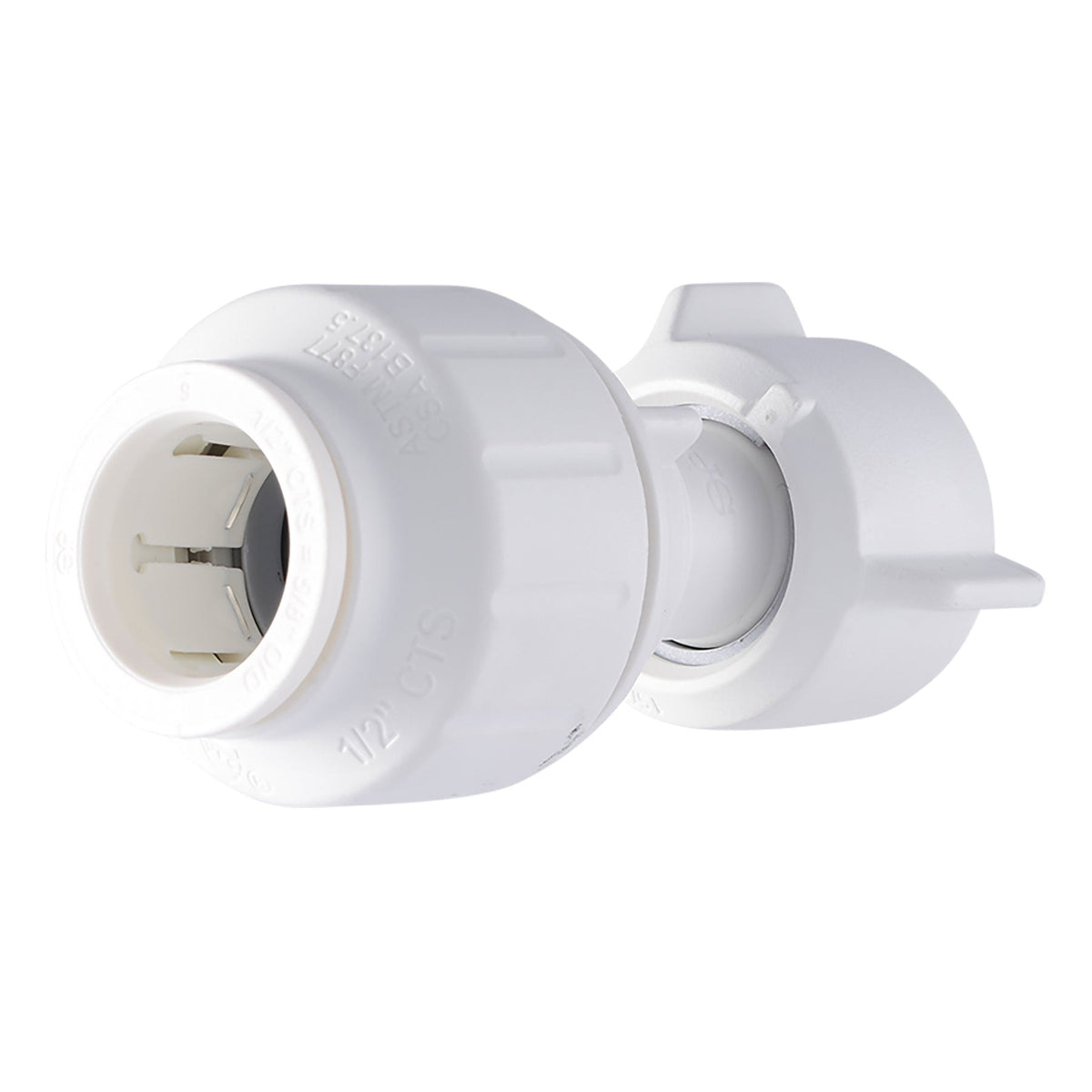 John Guest PEISTC20C75 Speedfit Female Ball Cock Connector 1/2 x 7/8-15/16 in. Size