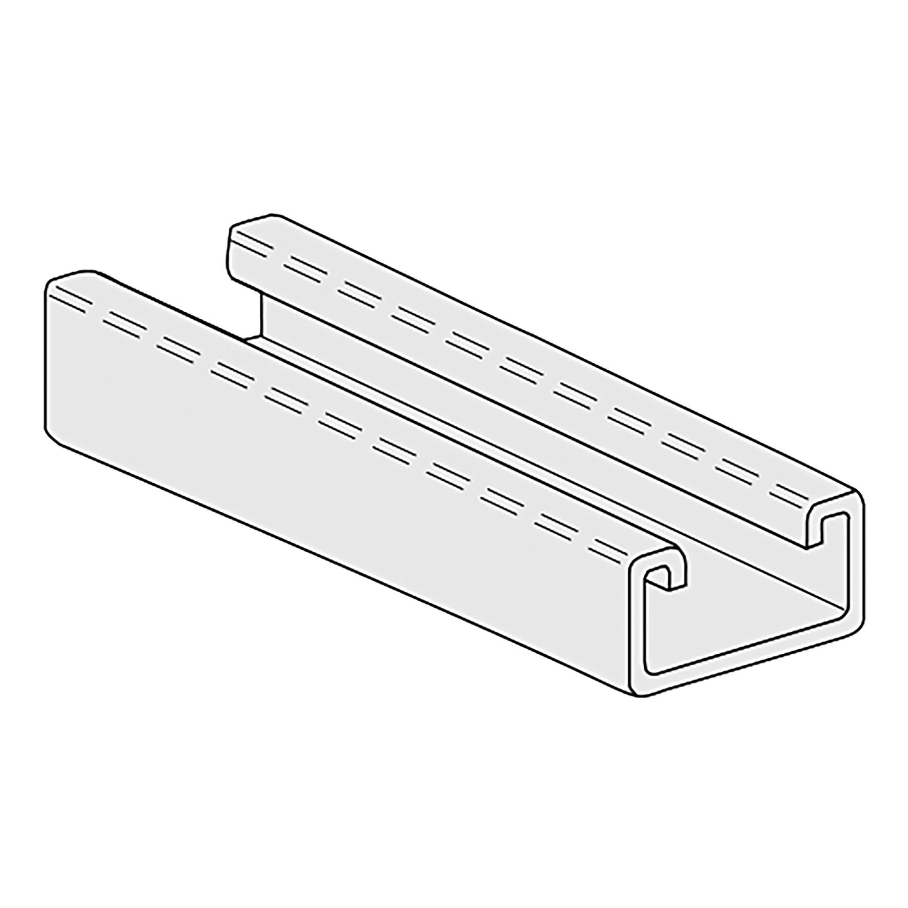PHD S1311APG 10 Foot Metal Strut Channel