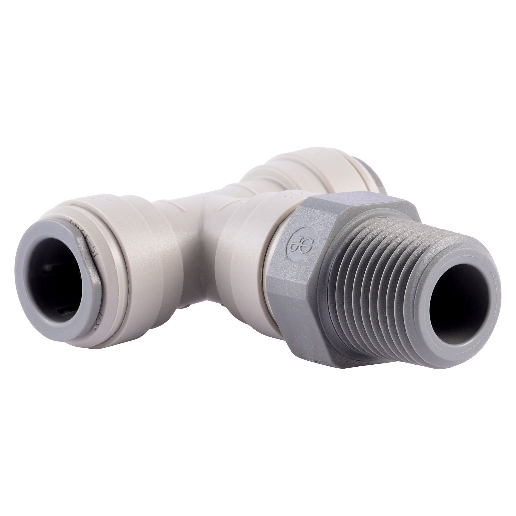 John Guest Swivel Branch Tee 1/8 in. to 1/2 in. Sizes