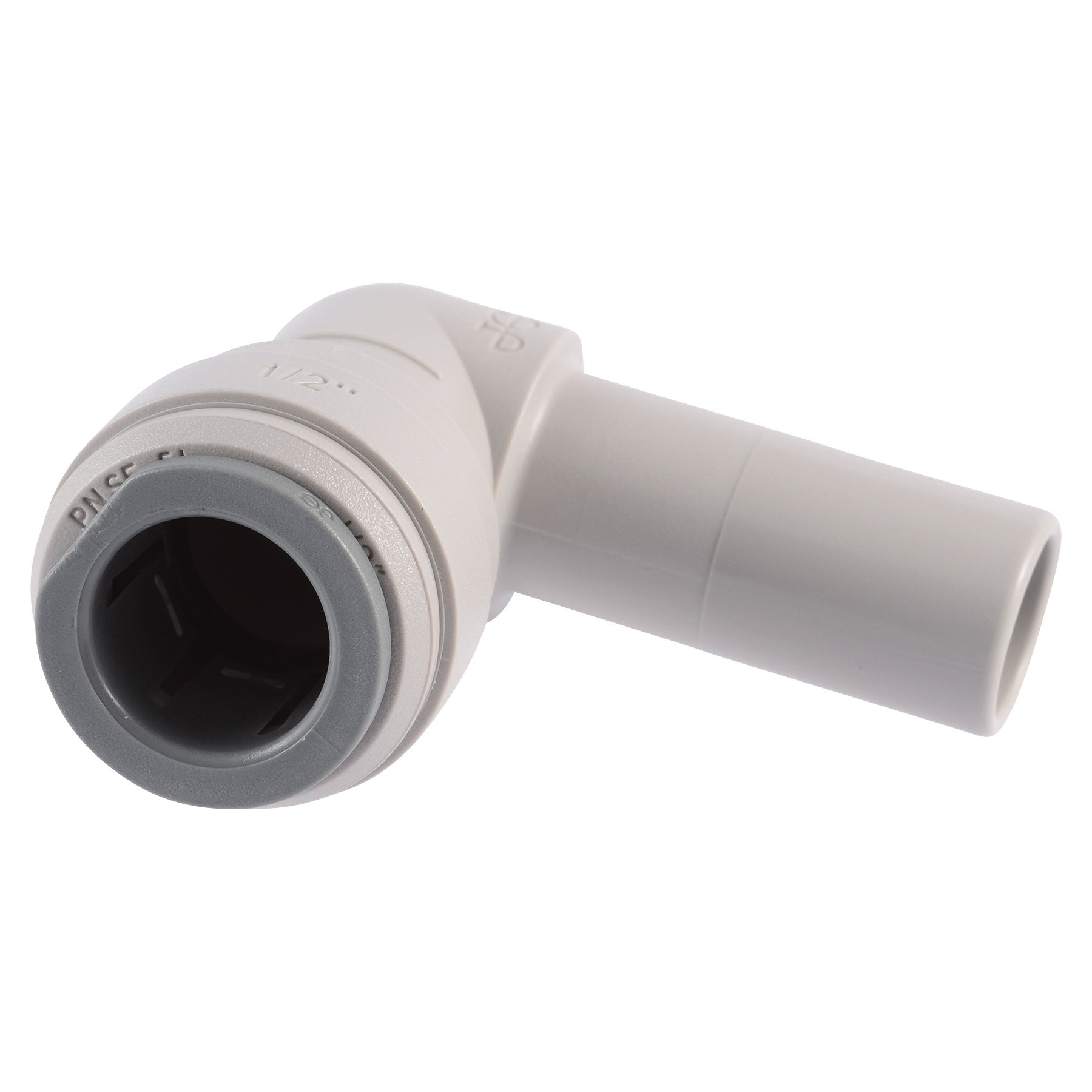 John Guest Plug In Elbow 5/32 in. to 1/2 in. Sizes