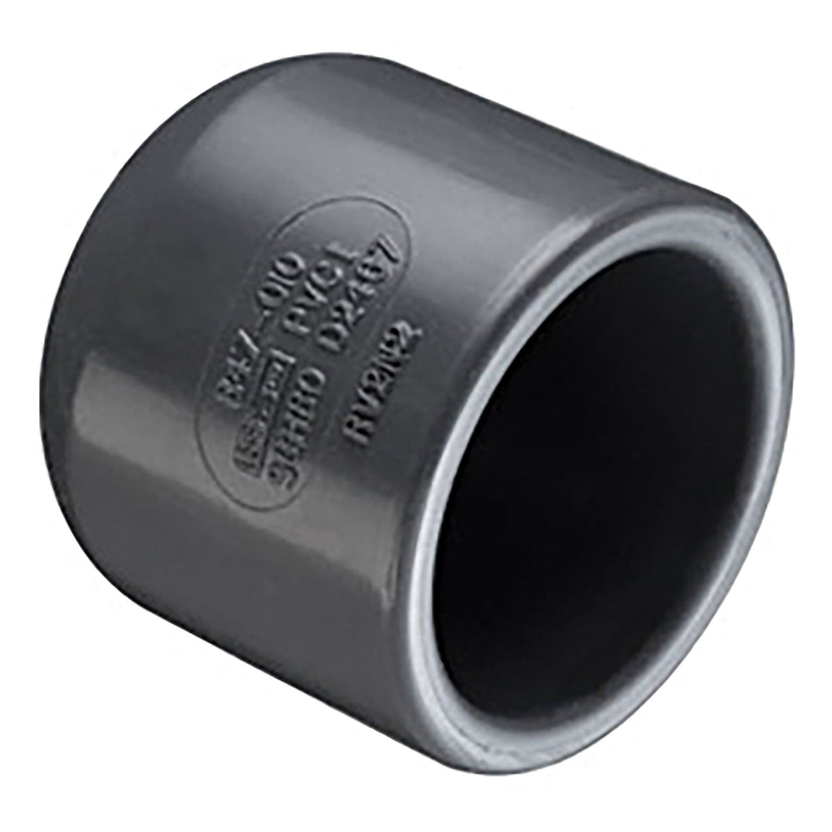 Spears PVC Schedule 40 Gray Cap Socket 3/8 in. to 8 in. Sizes