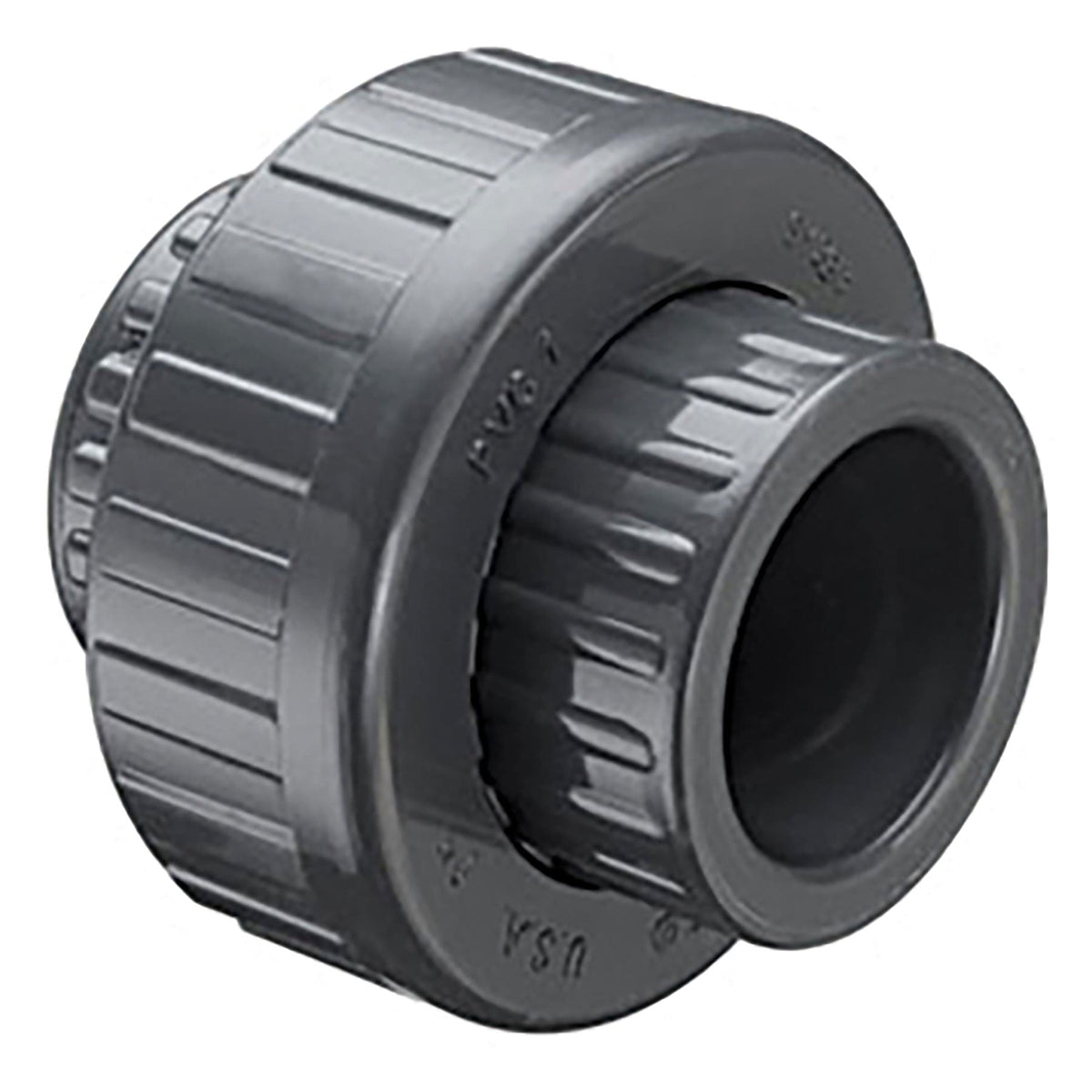 Spears PVC Schedule 40 Gray Union Socket 1/2 in. to 2 in. Sizes