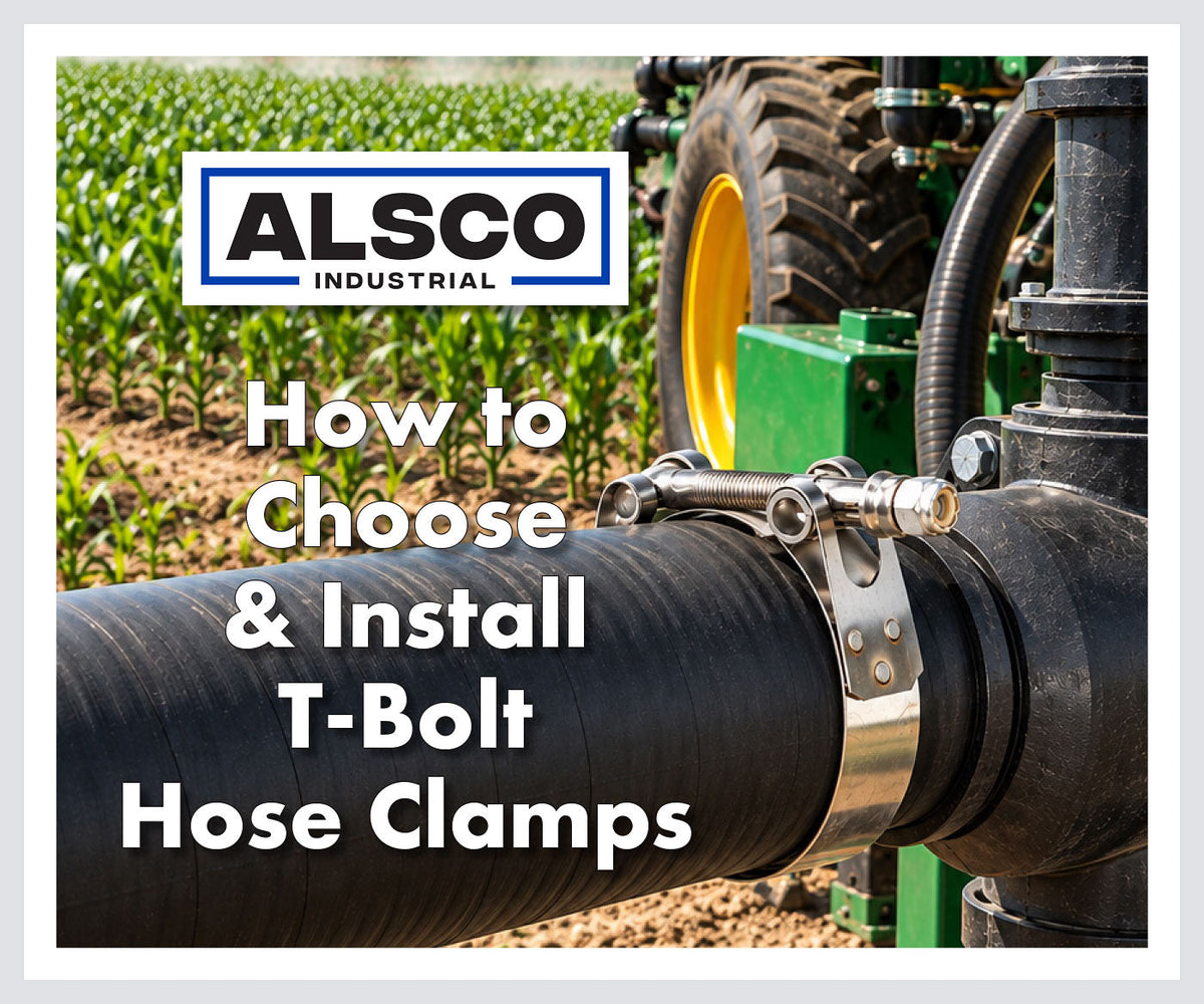 How to choose and install the correct T-bolt hose clamp.
