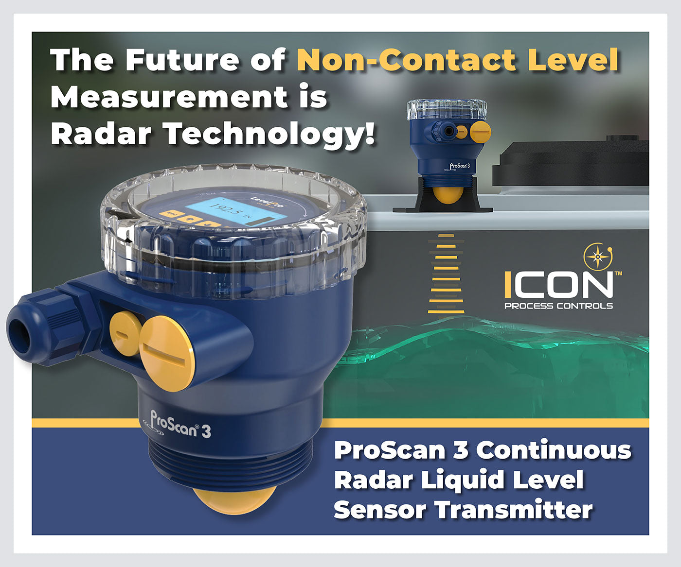 Smarter Tank Monitoring with the ICON ProScan 3 Radar Level Sensor