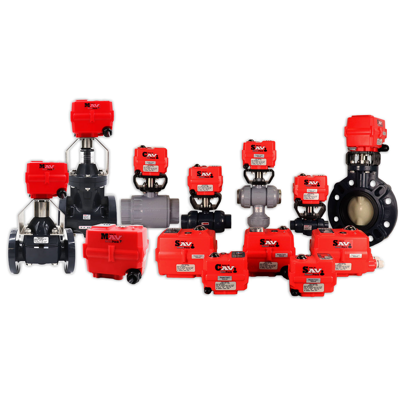 Asahi Series 19 CAV SAV Electric Actuators Group