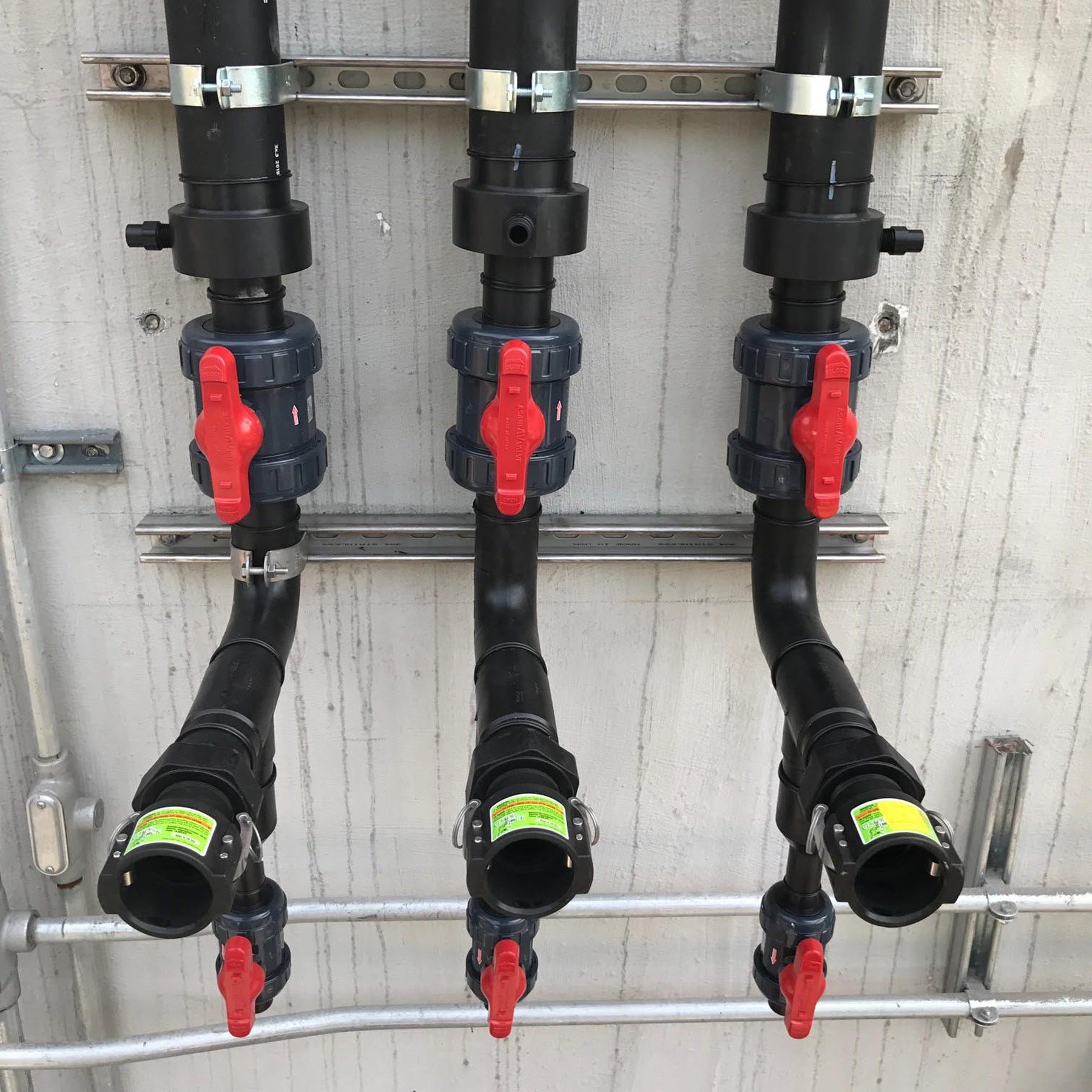 Asahi Type-21 Ball Valves In Use