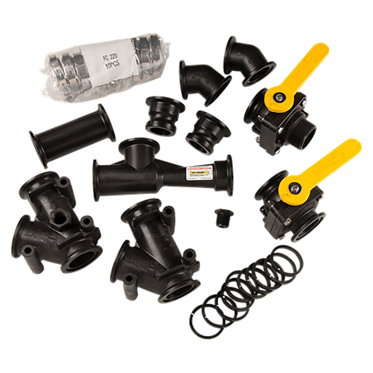 Banjo 2 in. Full Port Inductor Assembly A X A Kit