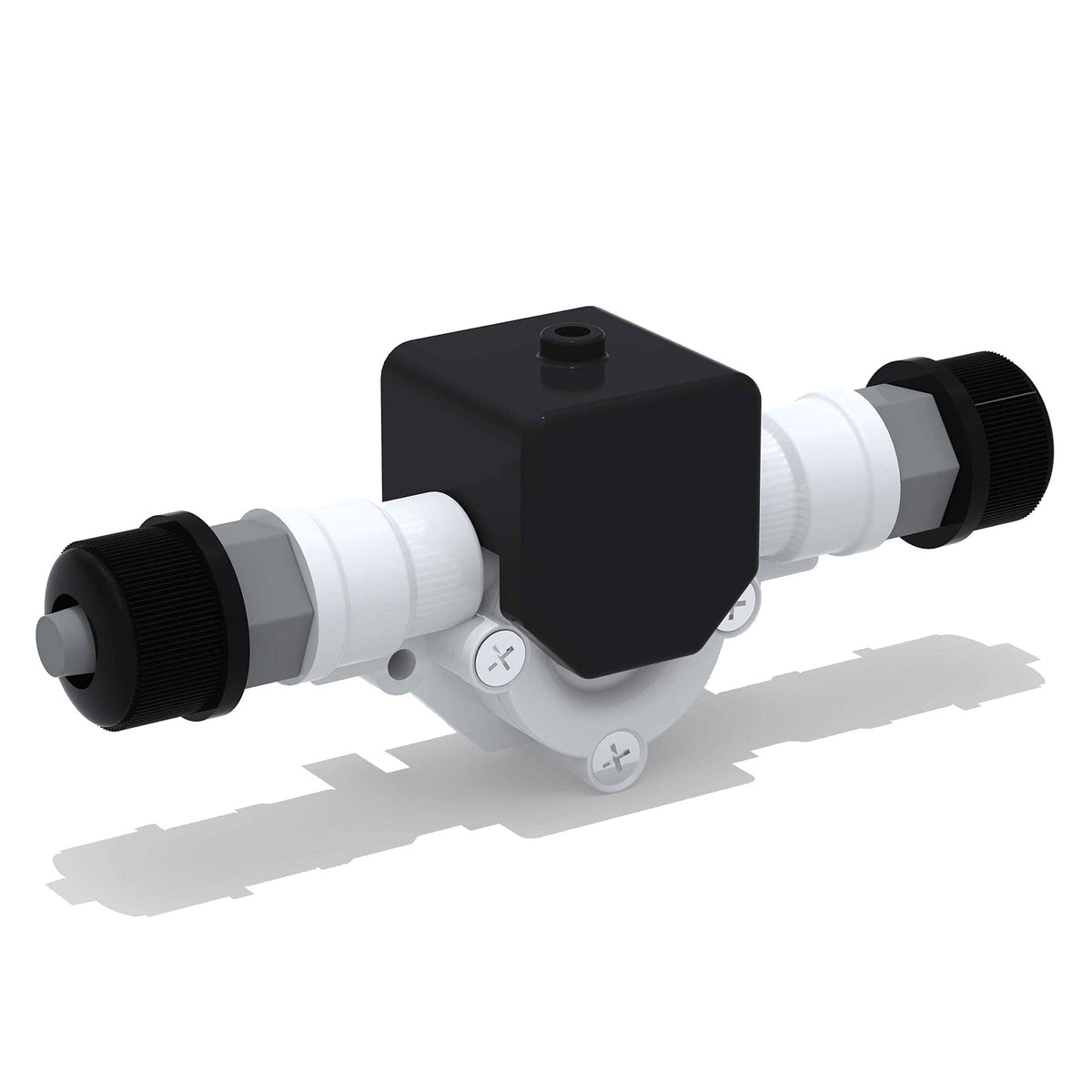 Blue-White Micro-Flo Digital Paddlewheel Flow Sensor