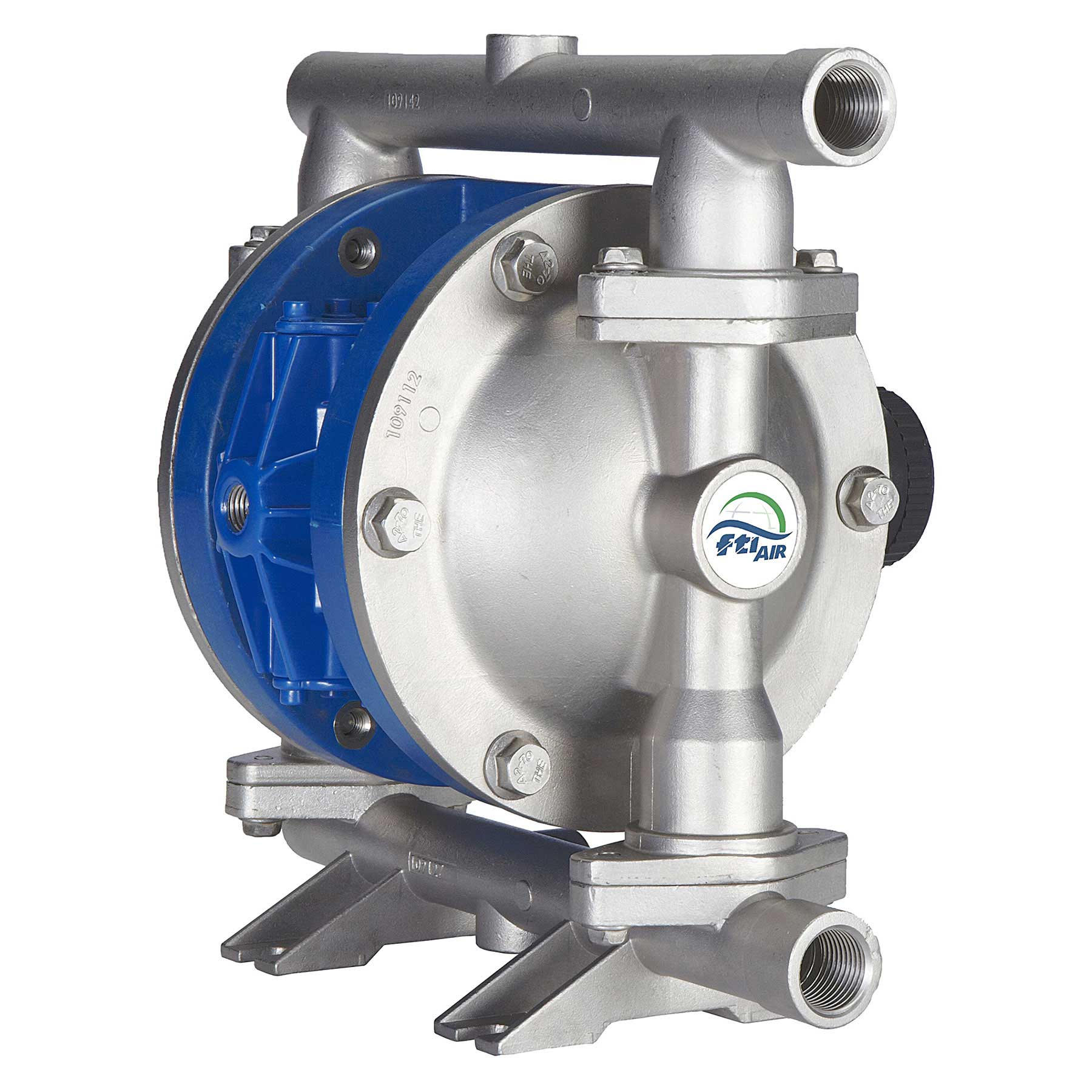 FTI Air FDA Compliant AODD 316L Stainless Steel Metallic Diaphragm Pump