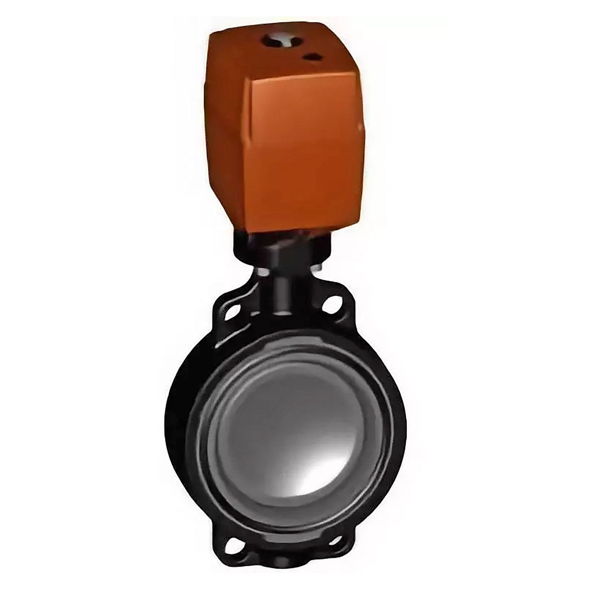 Georg Fischer 3 in. PVC/FPM Type-145 Electric Actuated Butterfly Valve