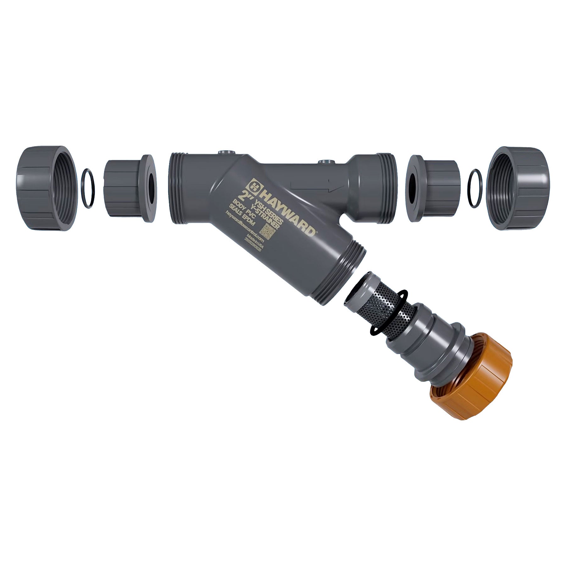 Hayward YSH Series Y-Strainer Exploded View