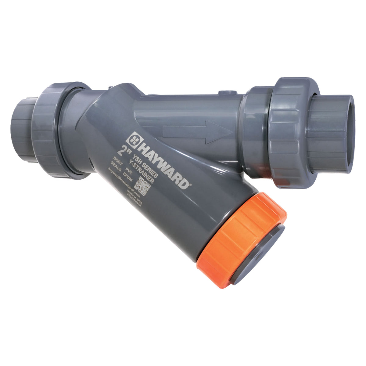 Hayward YSH Series Y-Strainer PVC True Union Ends