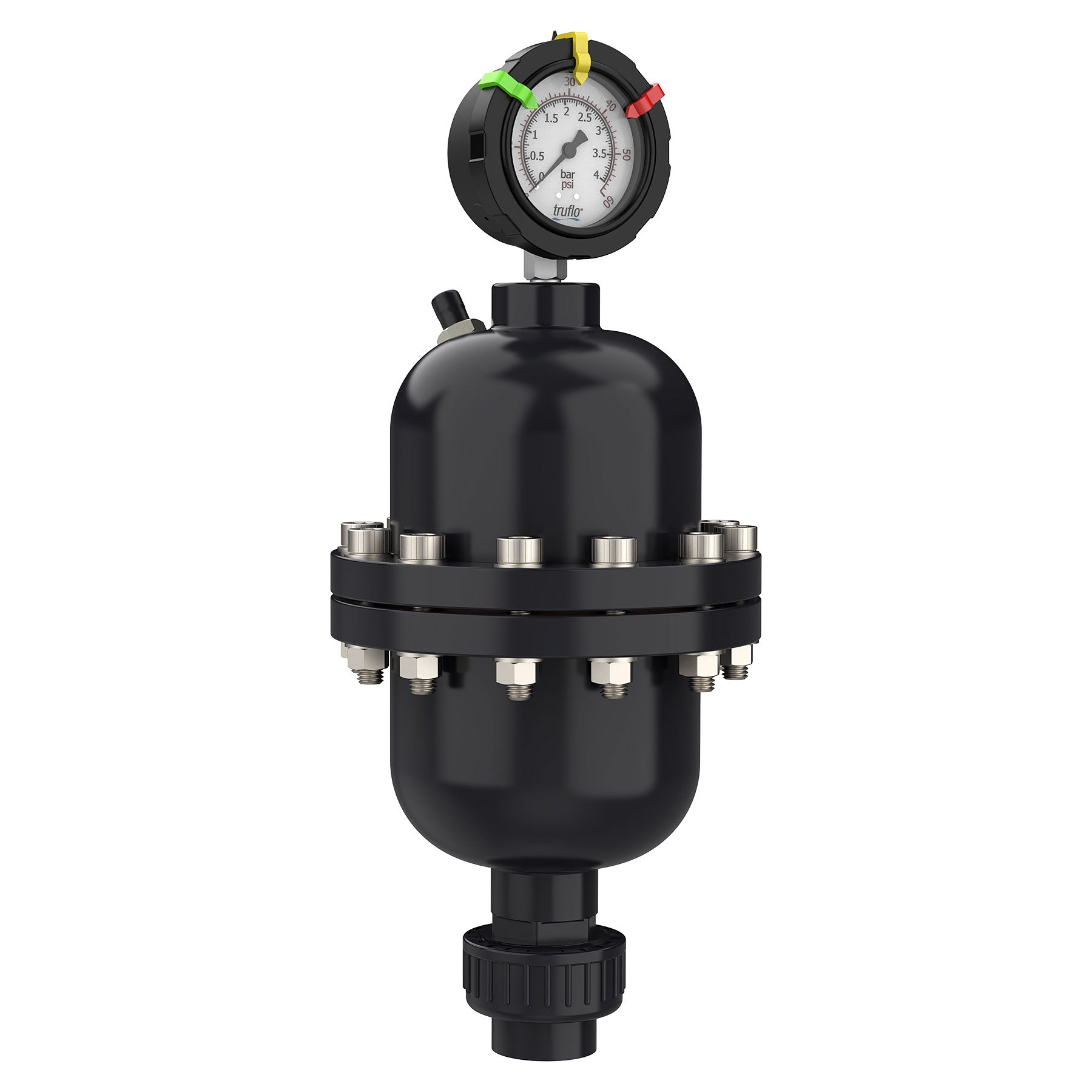 Icon PulsePro PV Pulsation Dampener with Pressure Guage