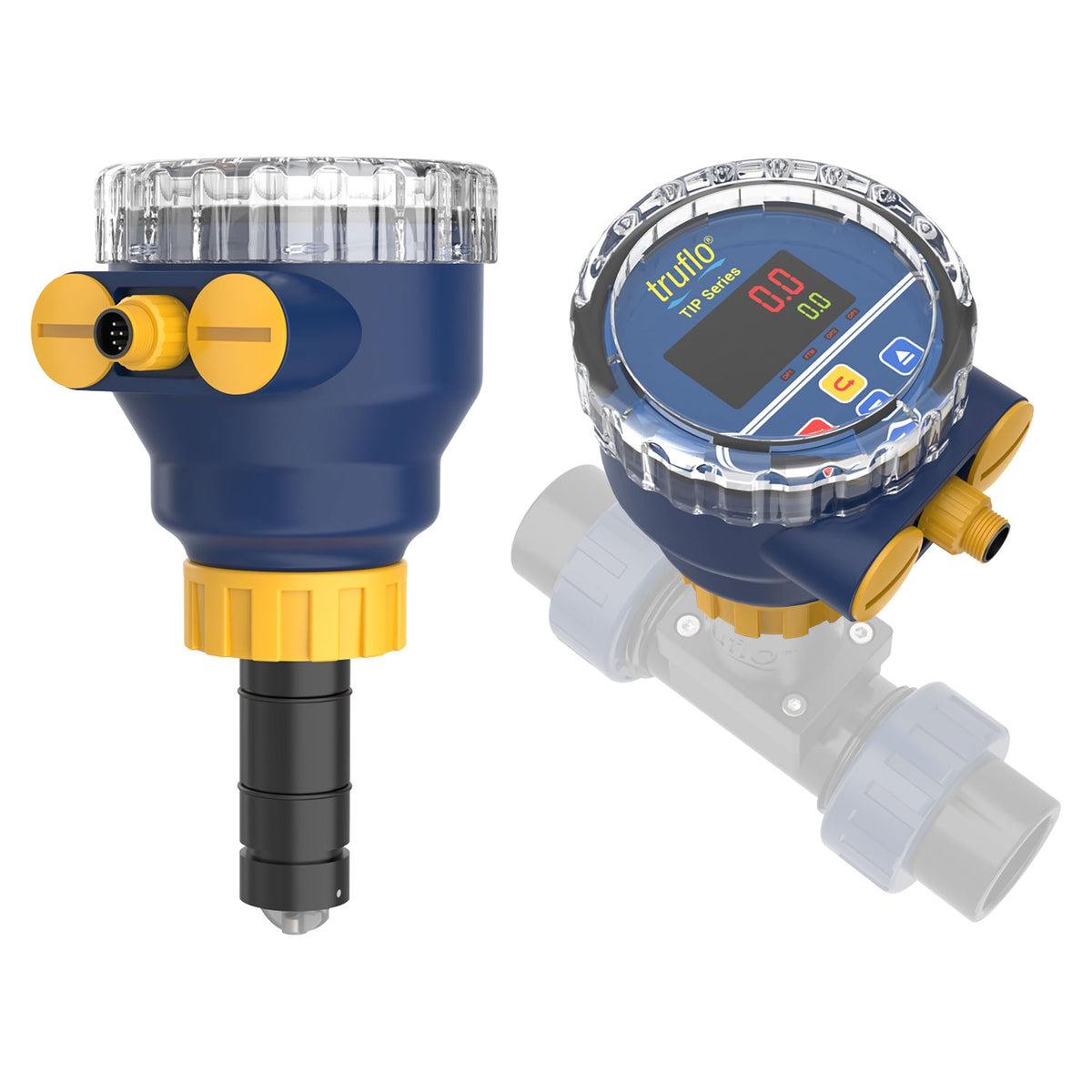 Icon TIP Insertion Paddle Wheel Flow Meter, 1/2 in. to 24 in. Sizes