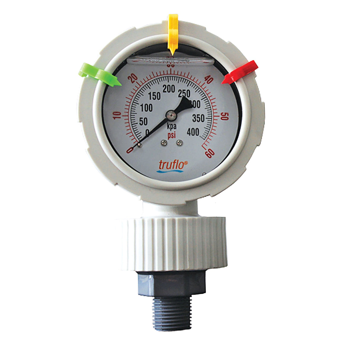 Icon BAG Series 3 Inch Plastic Pressure Gauge and Isolator