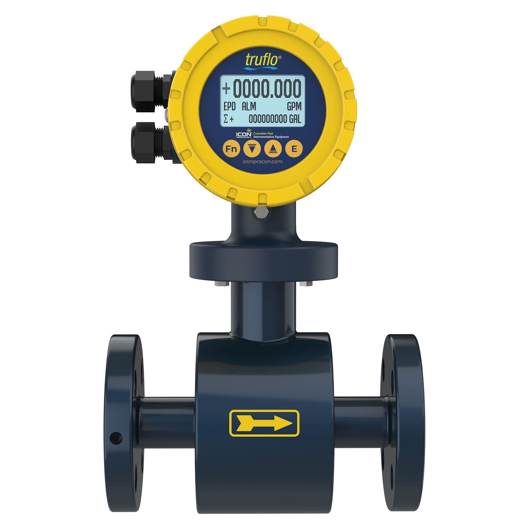 Icon Trufol MF1000 In-Line Magnetic Flow Meter Front View